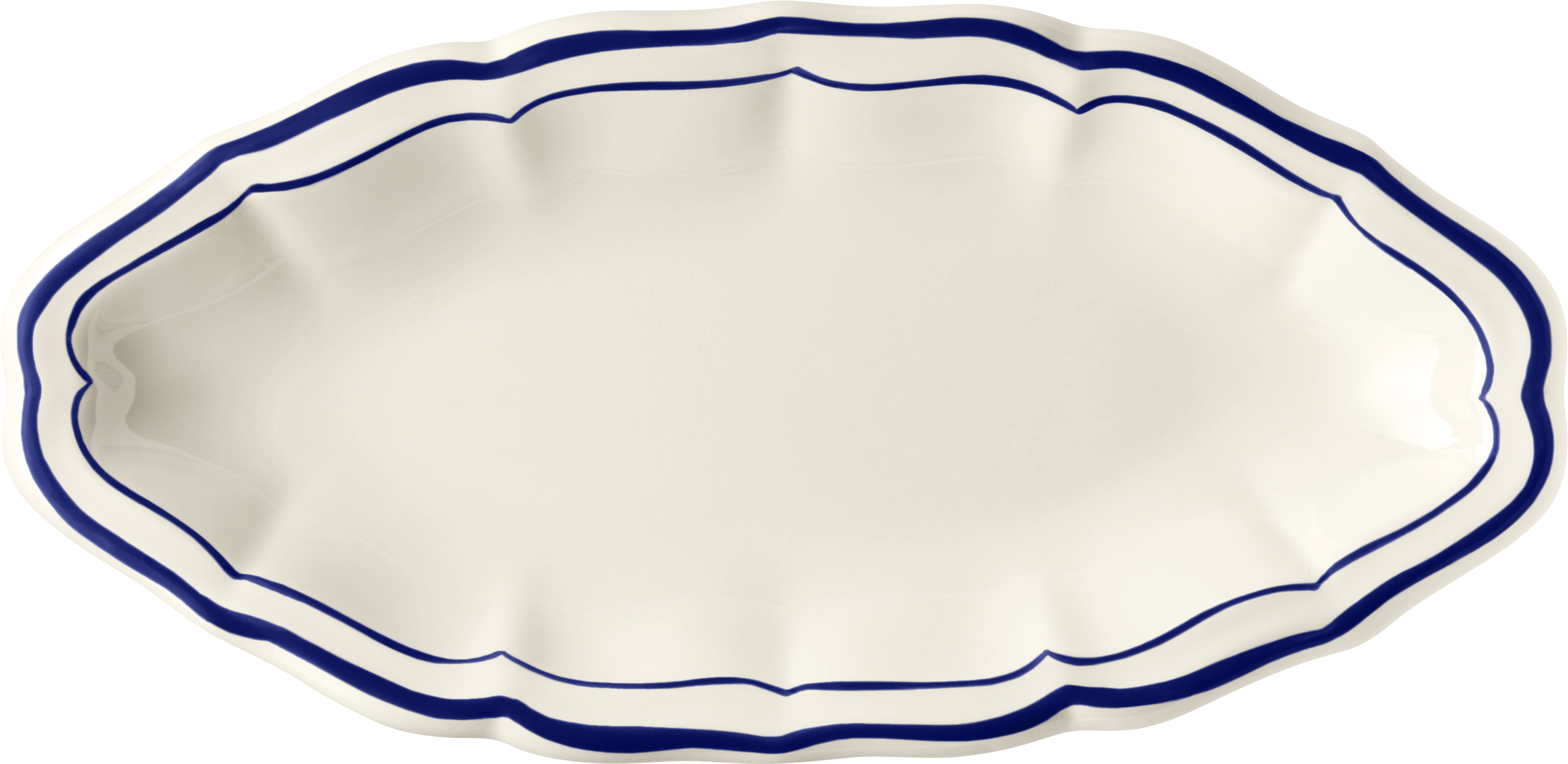 Pickle Dish , Filet Cobalt