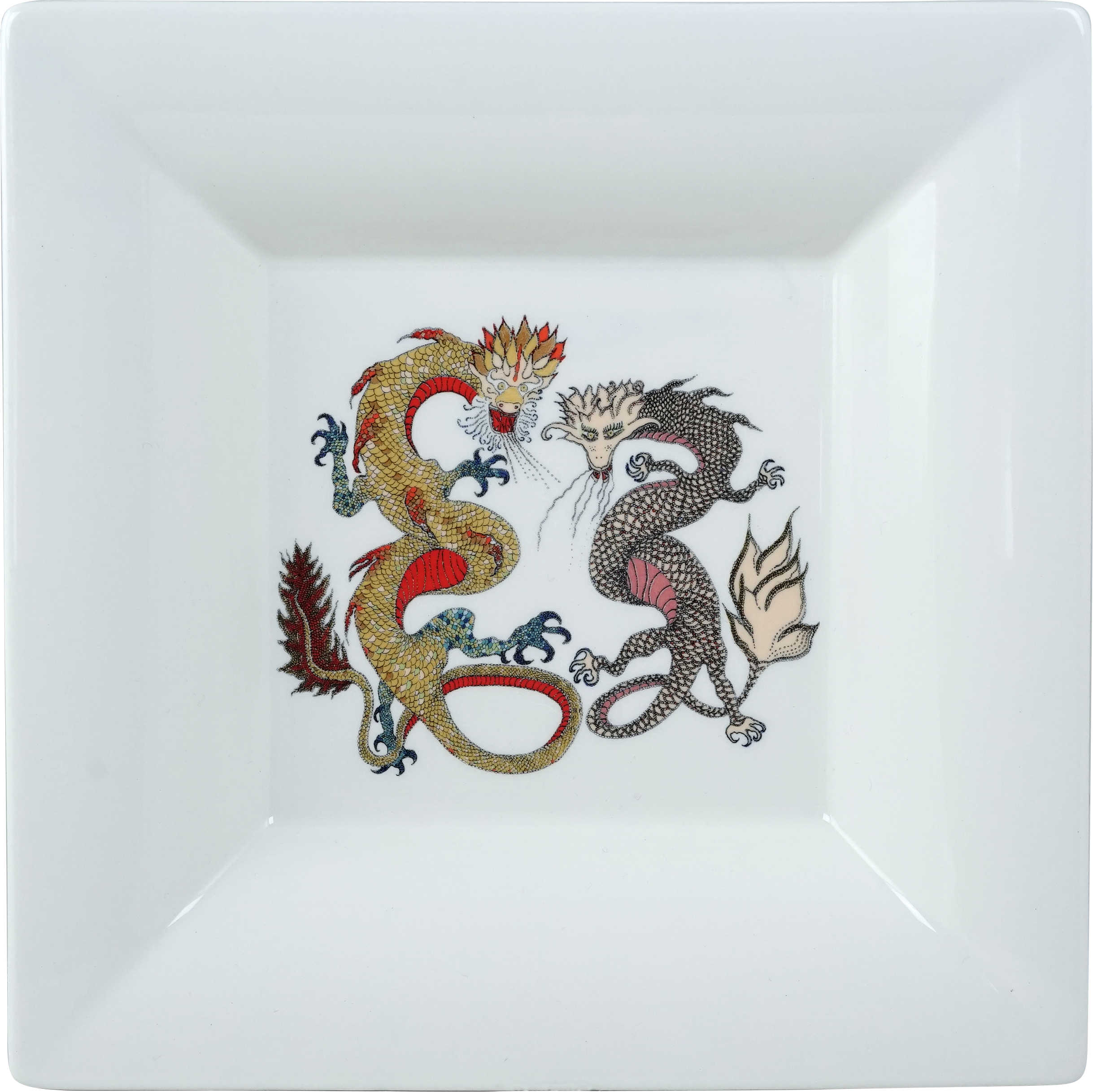 Extra Large Square Candy Tray Dragon ,   La Prestic Ouiston