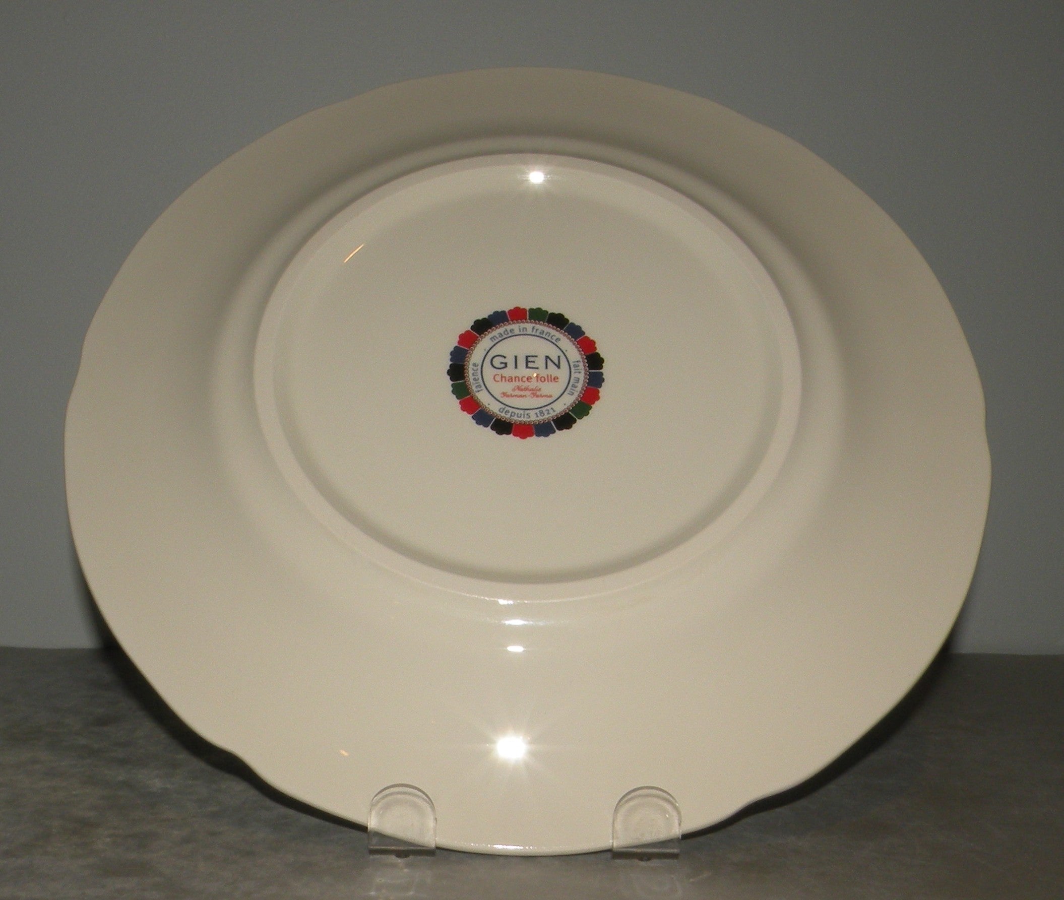 Dinner Plate, Chance Folle