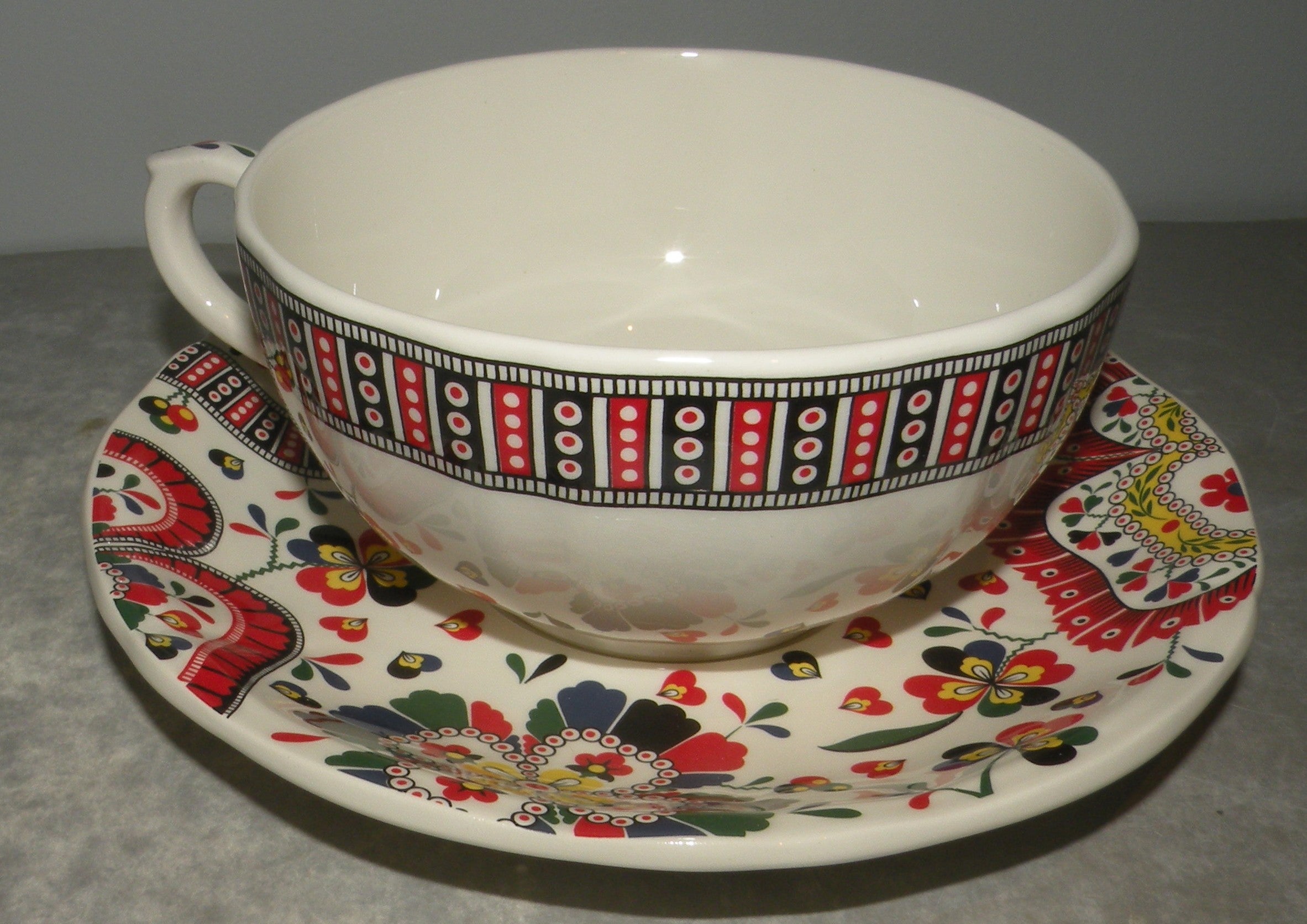 Breakfast Cup & Saucer, Chance Folle