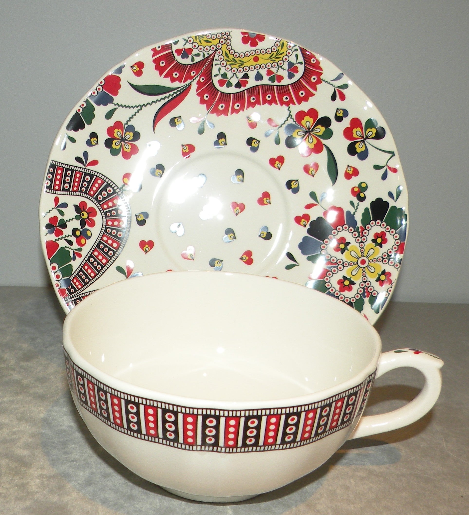 Breakfast Cup & Saucer, Chance Folle