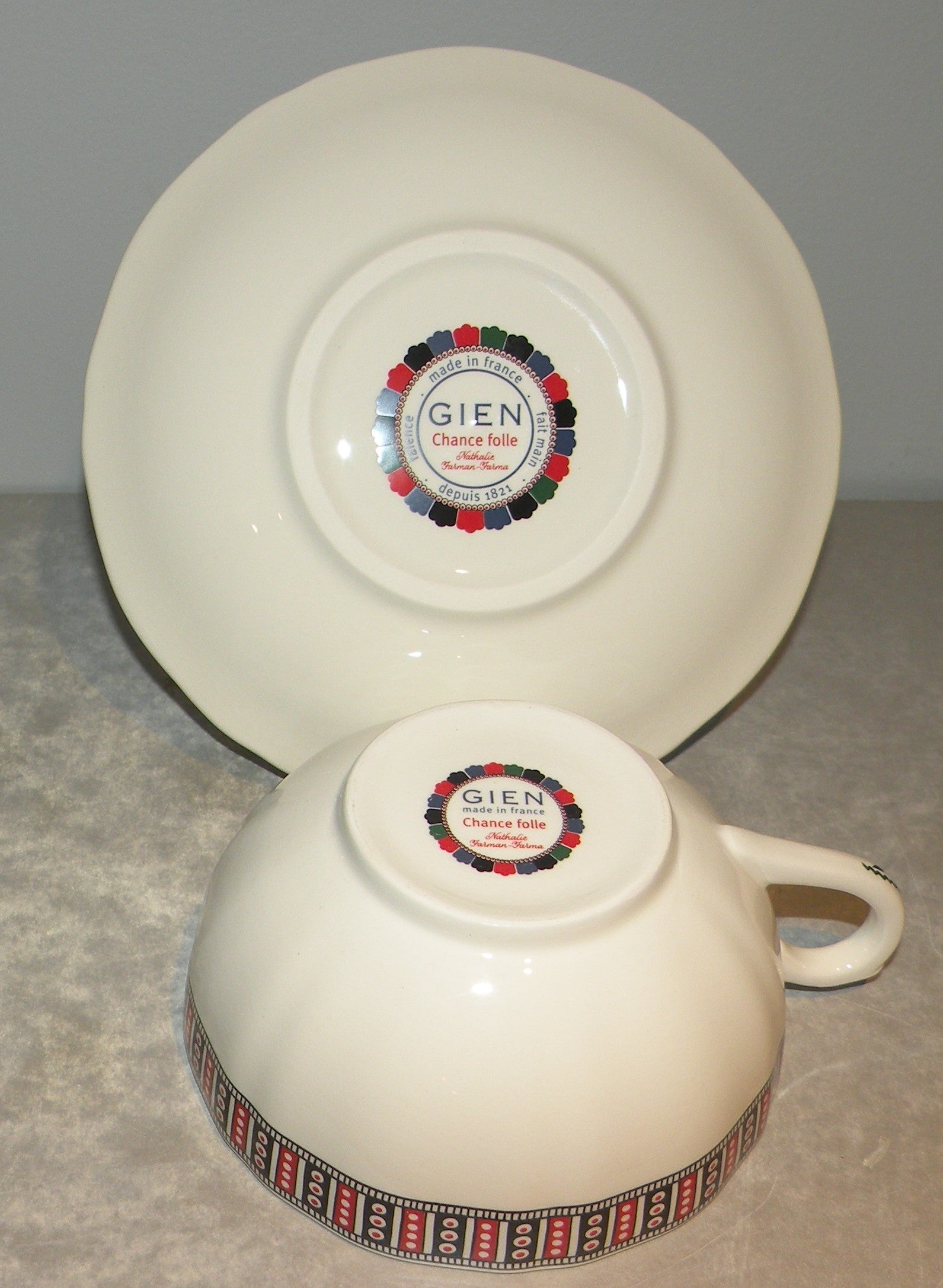 Breakfast Cup & Saucer, Chance Folle