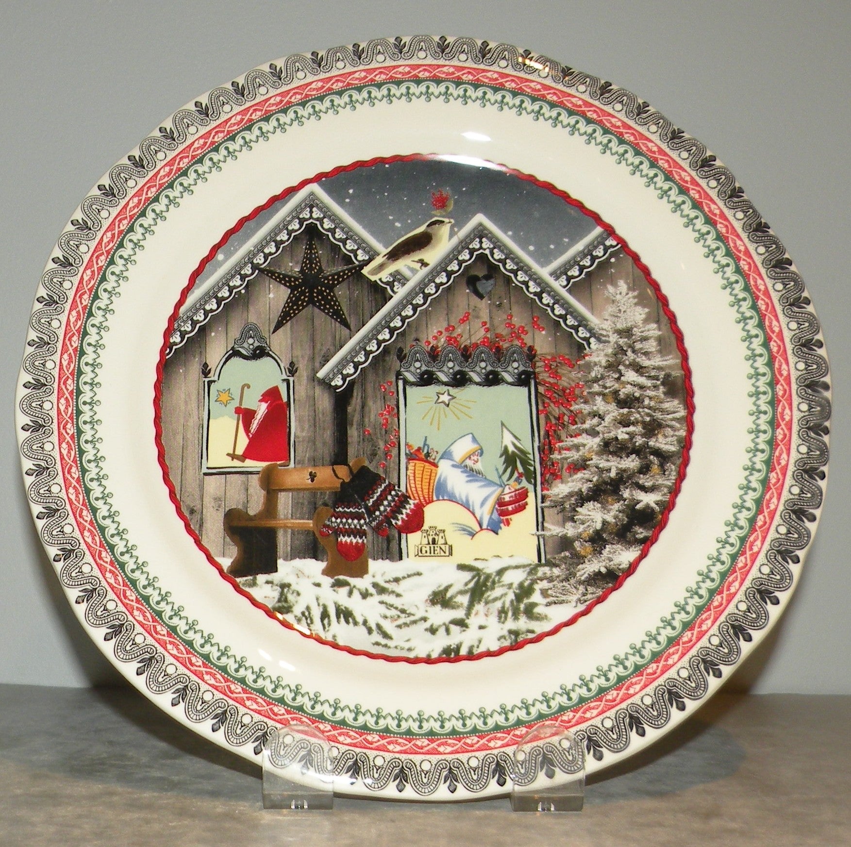 Dessert Plate Noel 2018