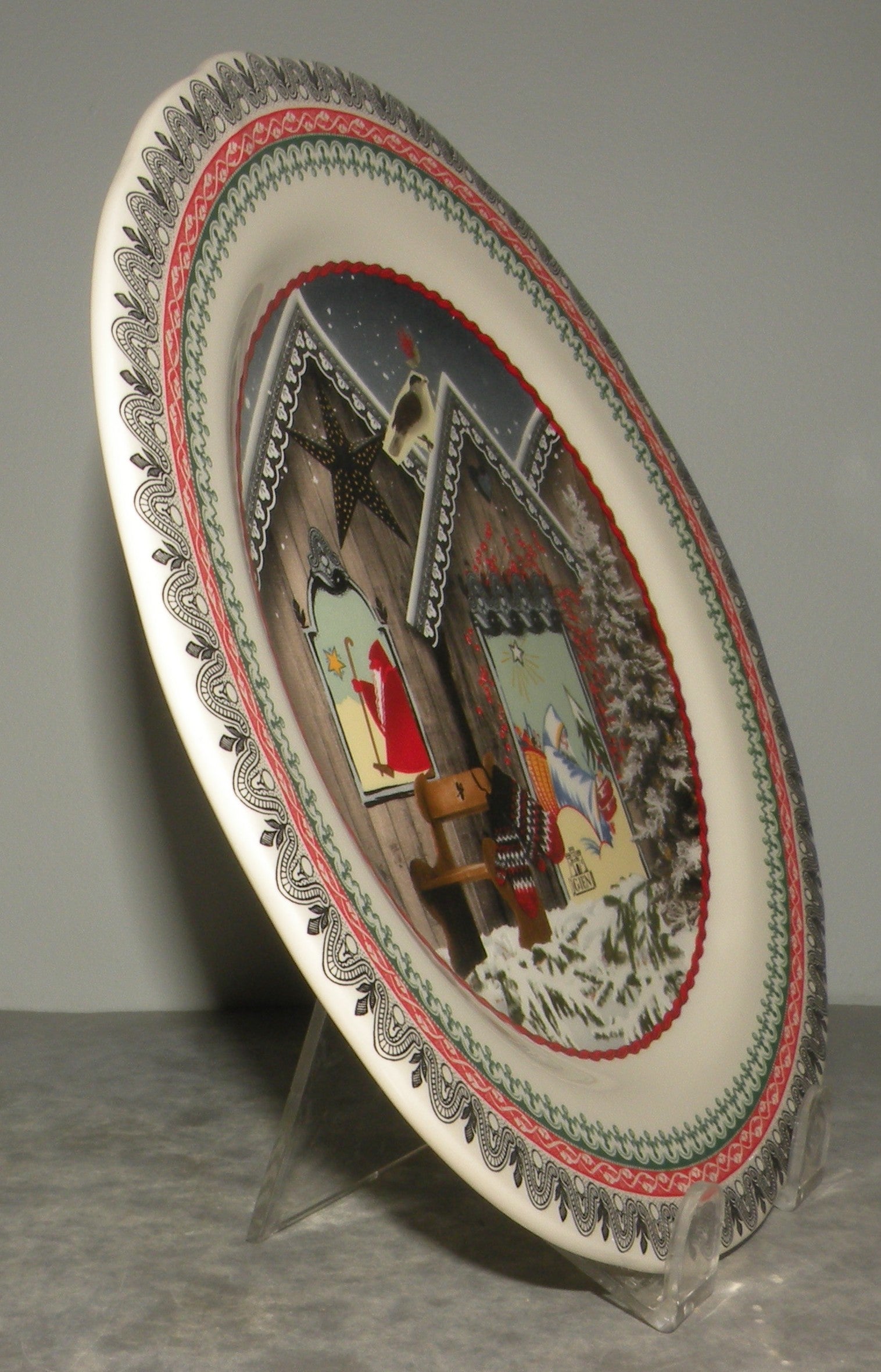 Dessert Plate Noel 2018