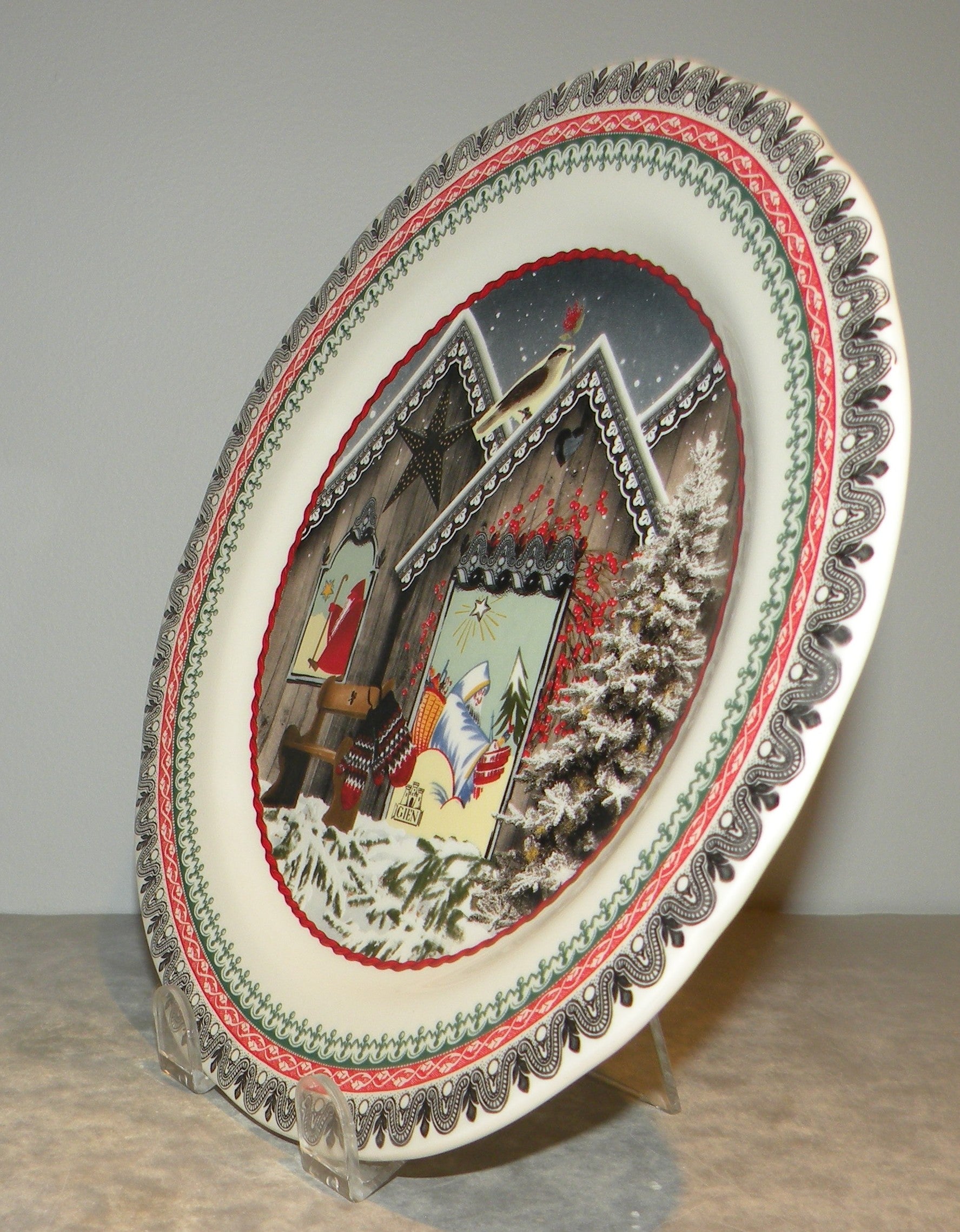 Dessert Plate Noel 2018