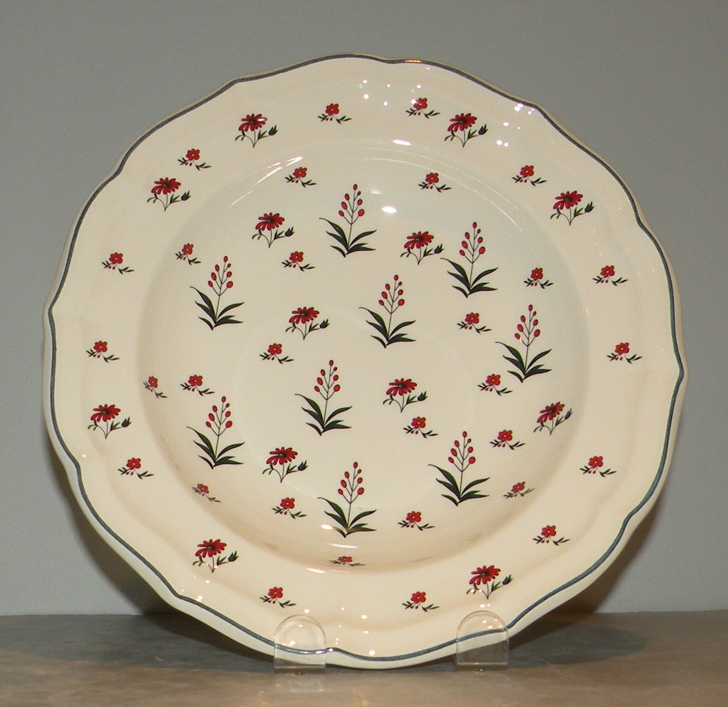 Rim Soup Plate, Herbier du Paradis
