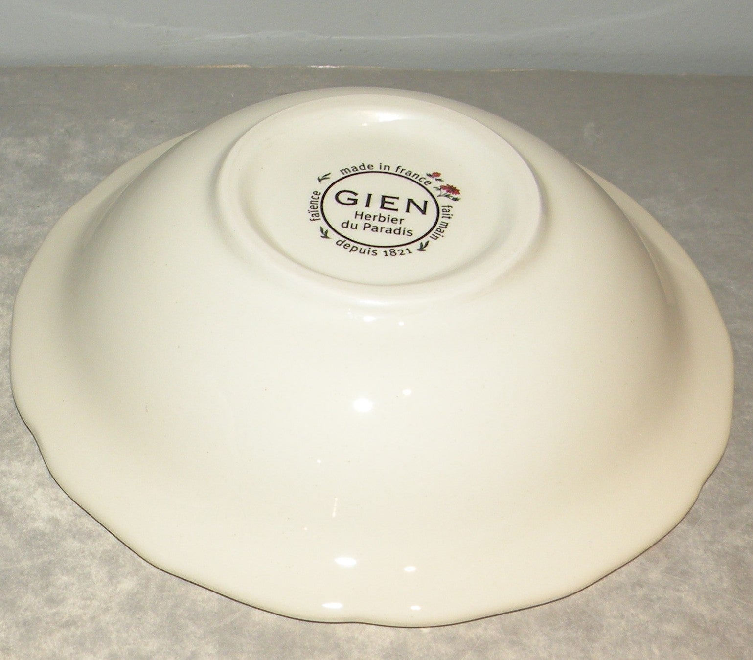 Cereal Bowl, Herbier du Paradis
