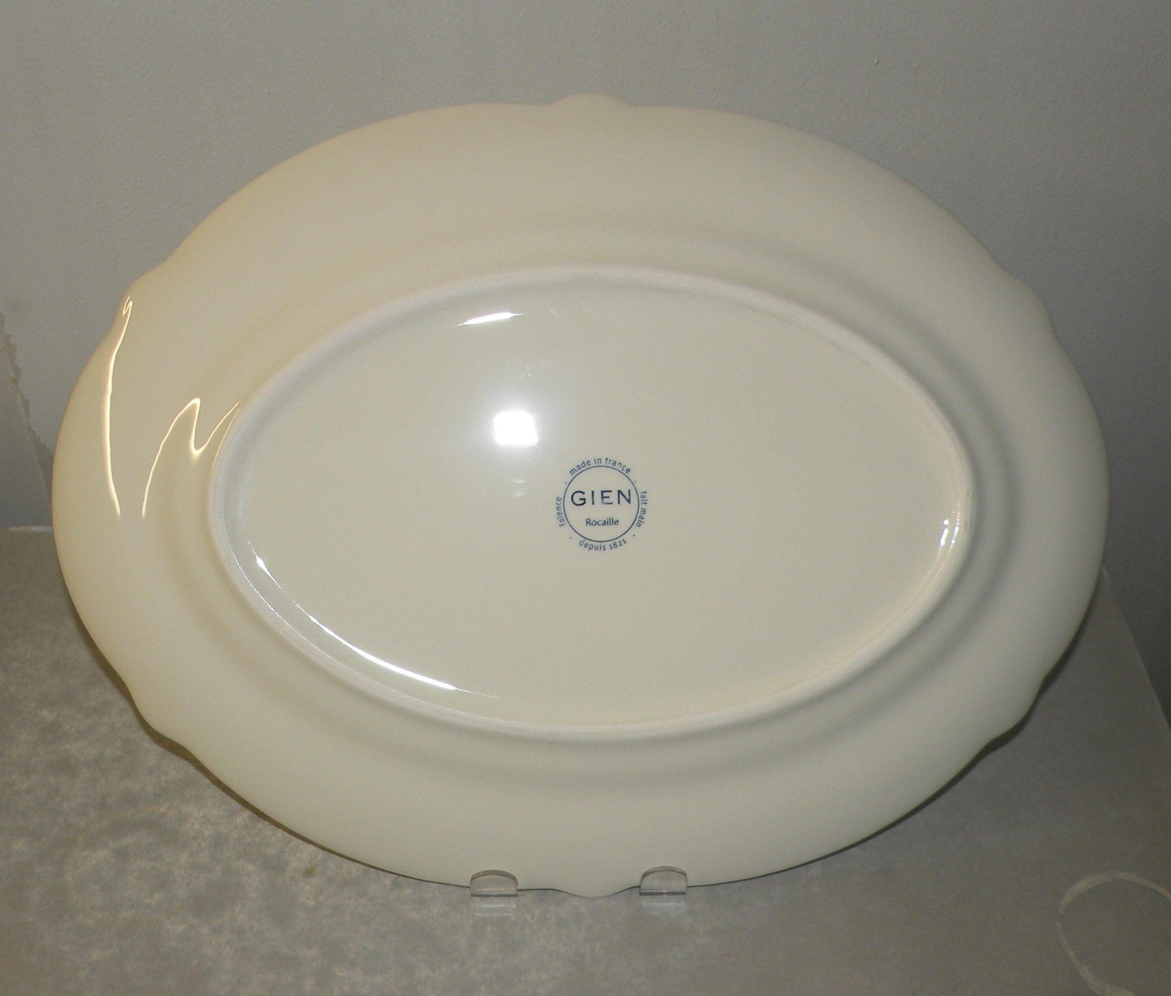 Oval Platter, Rocaille