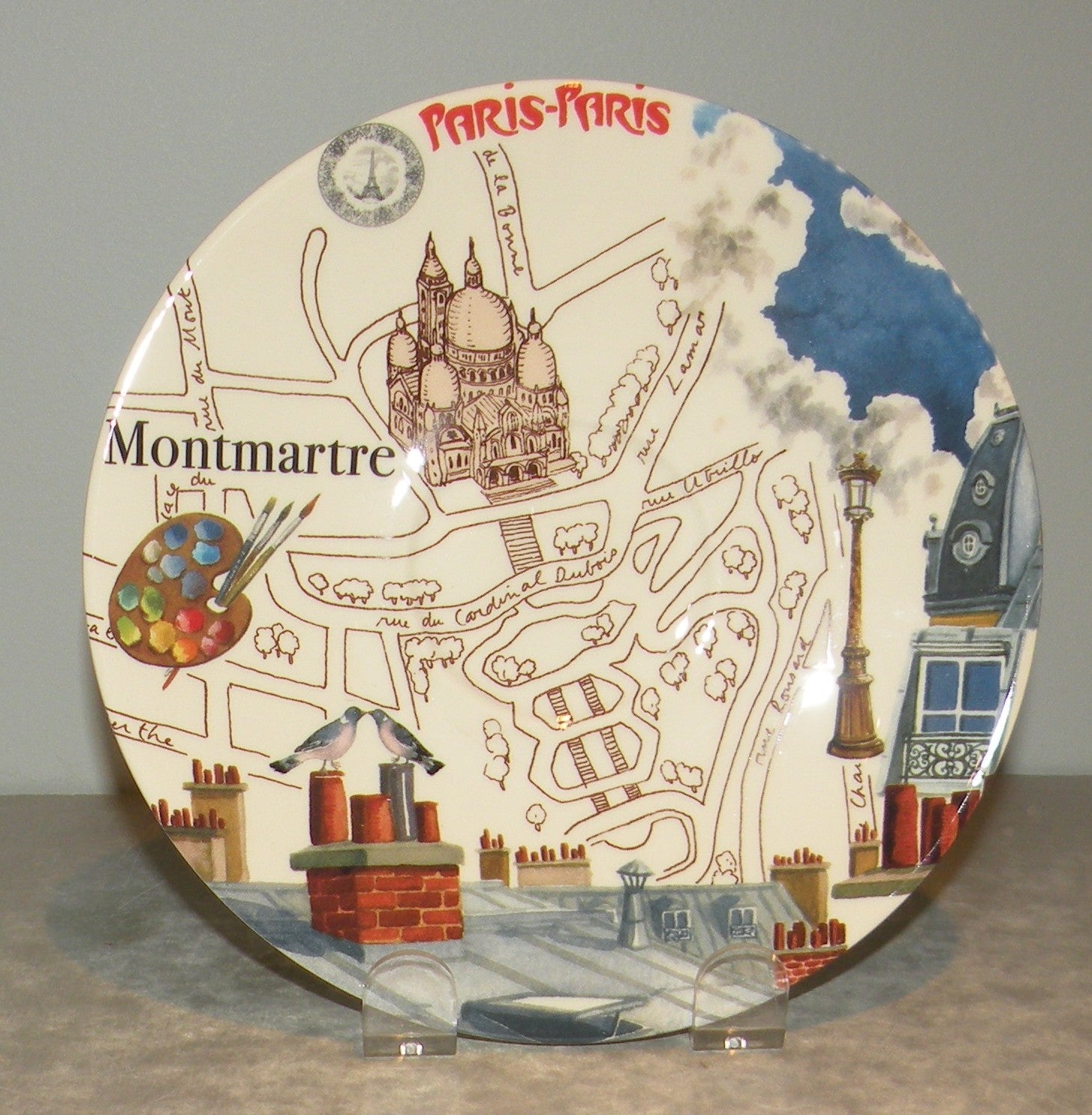 Saucer alone for a Breakfast , Paris-Paris