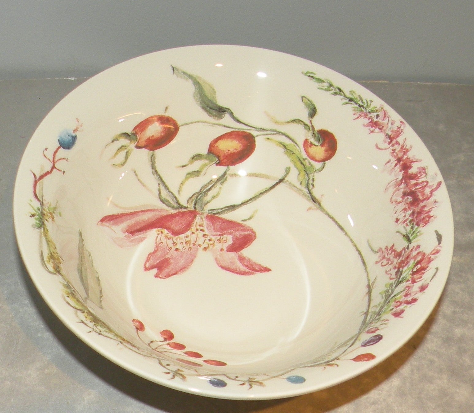 Large Cereal Bowl , Bouquet