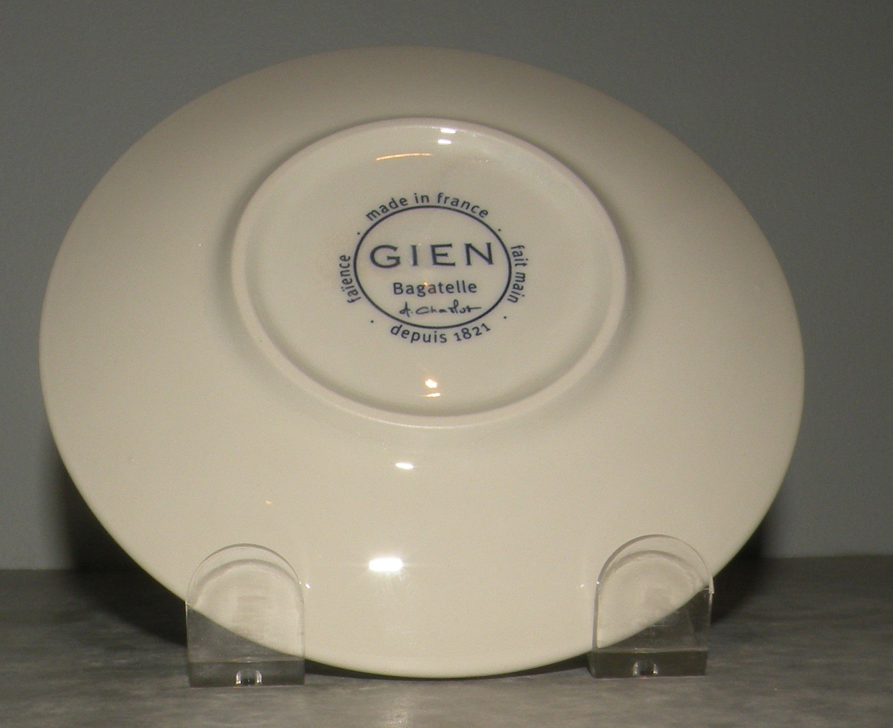 Saucer alone for After Dinner Cup , Bagatelle