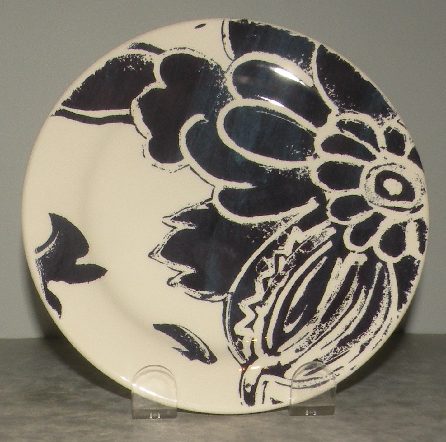 Bread & Butter Plate Blue Pomegranate , Indigo
