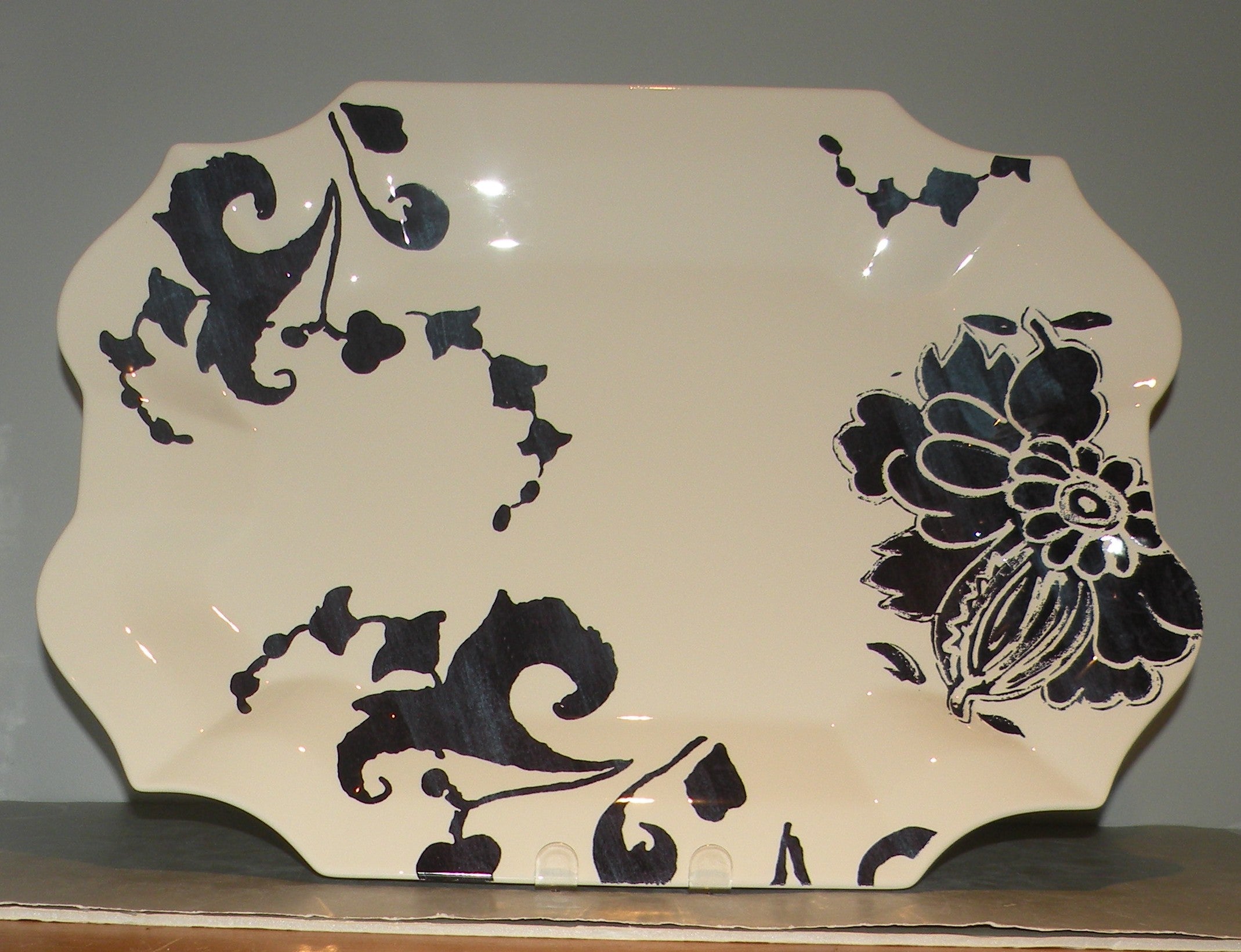 Large Serving Platter , Indigo