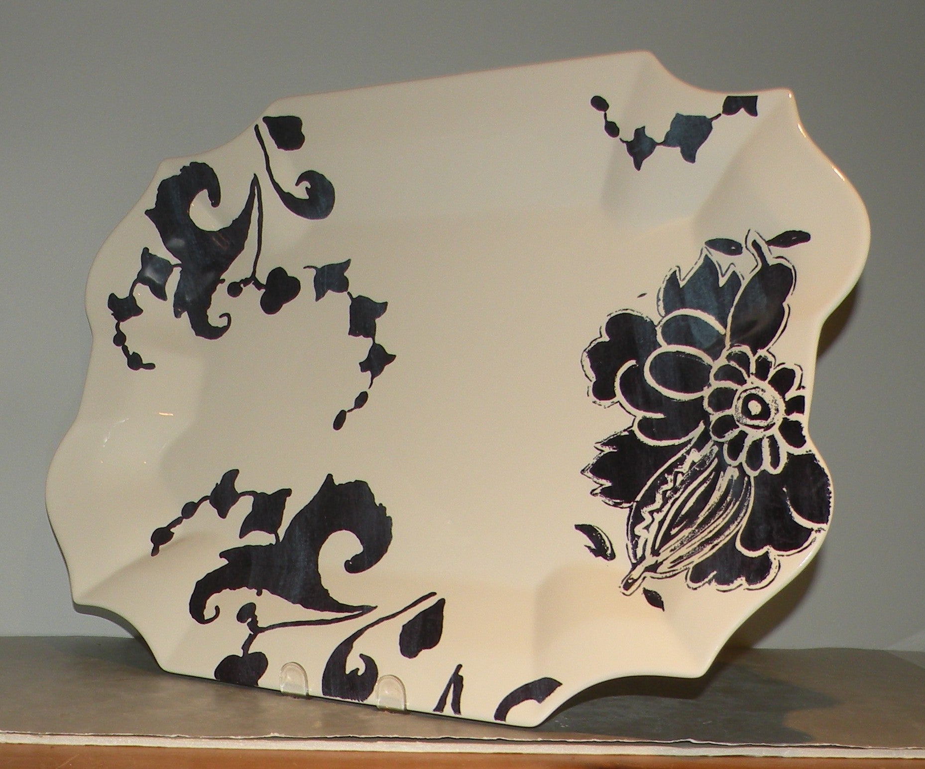 Large Serving Platter , Indigo