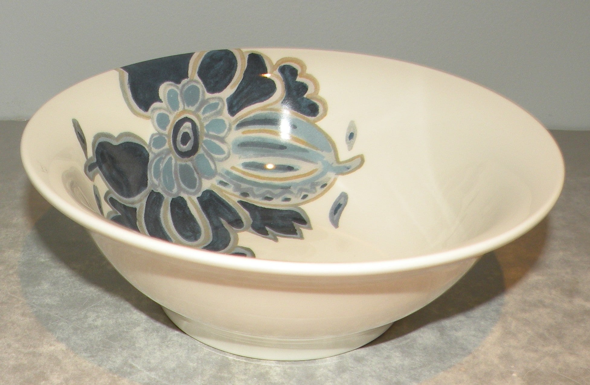 Large Cereal Bowl   , Indigo