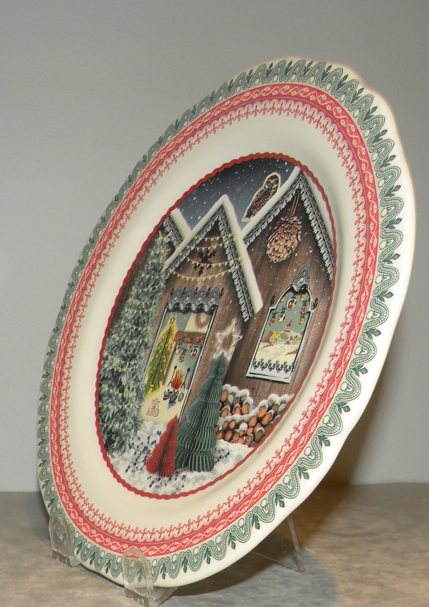 Dessert Plate Noel 2023