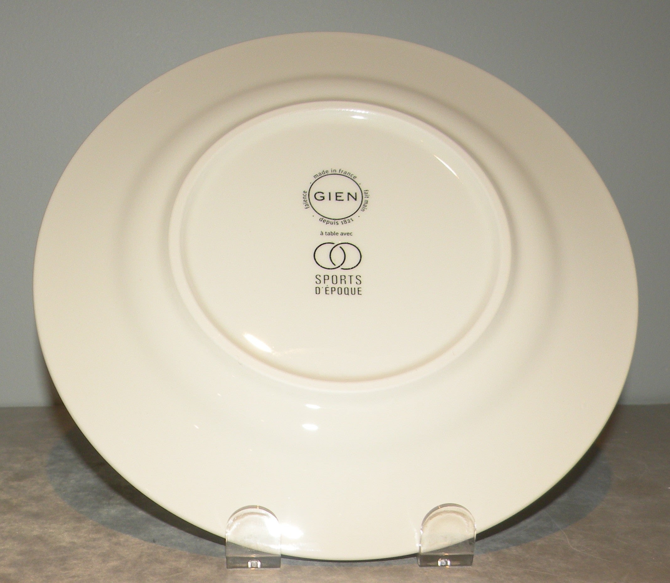 Dessert Plate Amitié Le Rugby