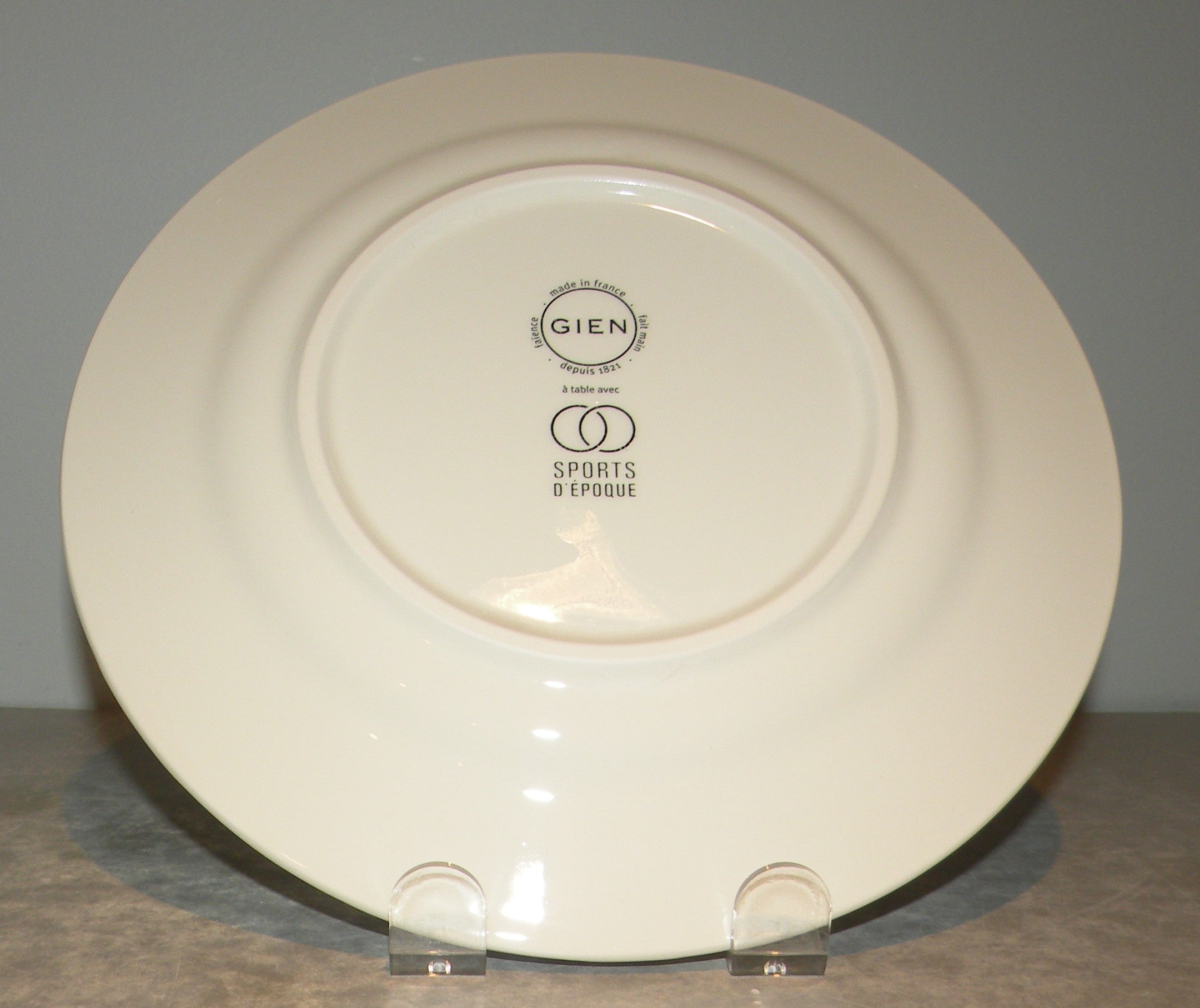 Dessert Plate Coq Le Rugby