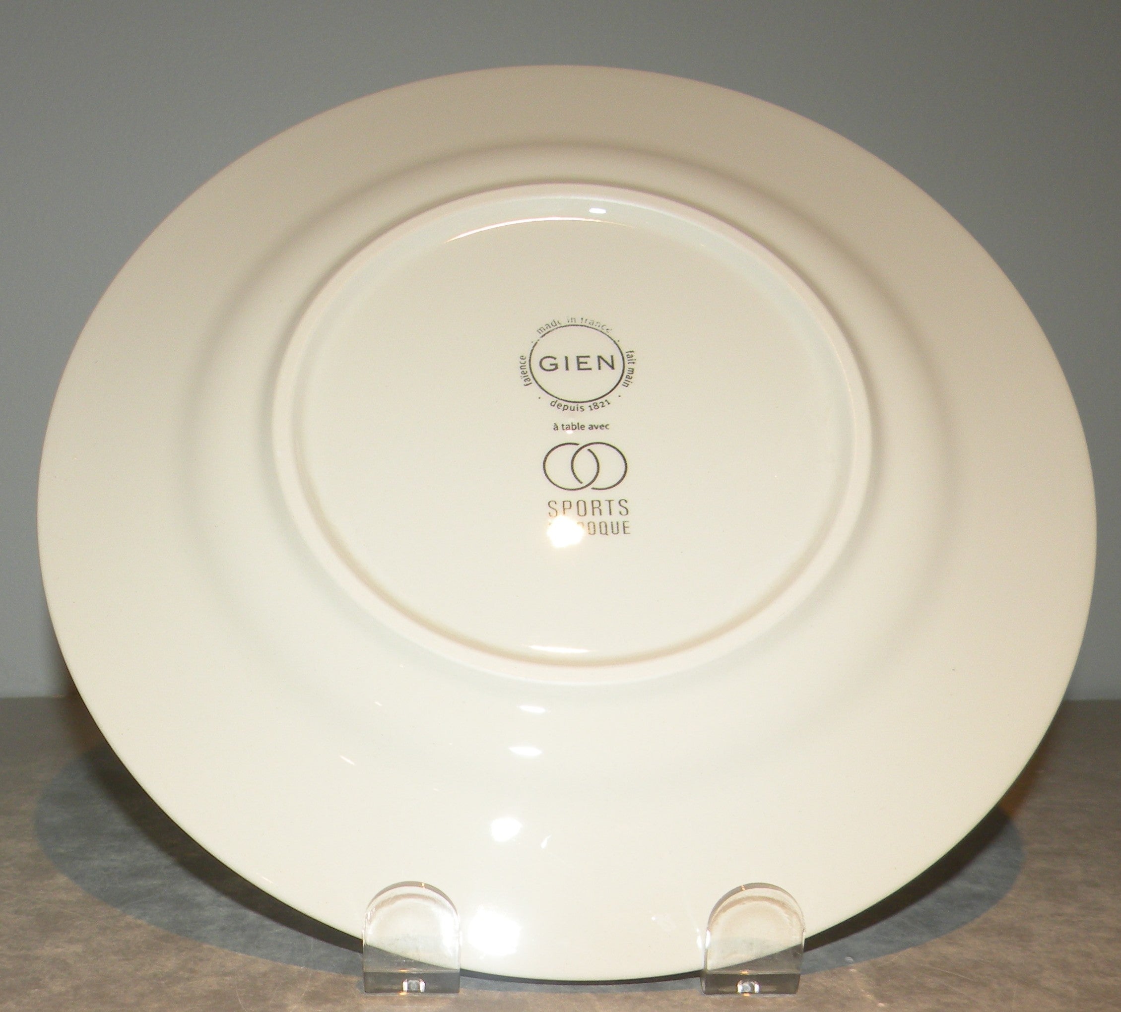 Dessert Plate Rugbyman Le Rugby