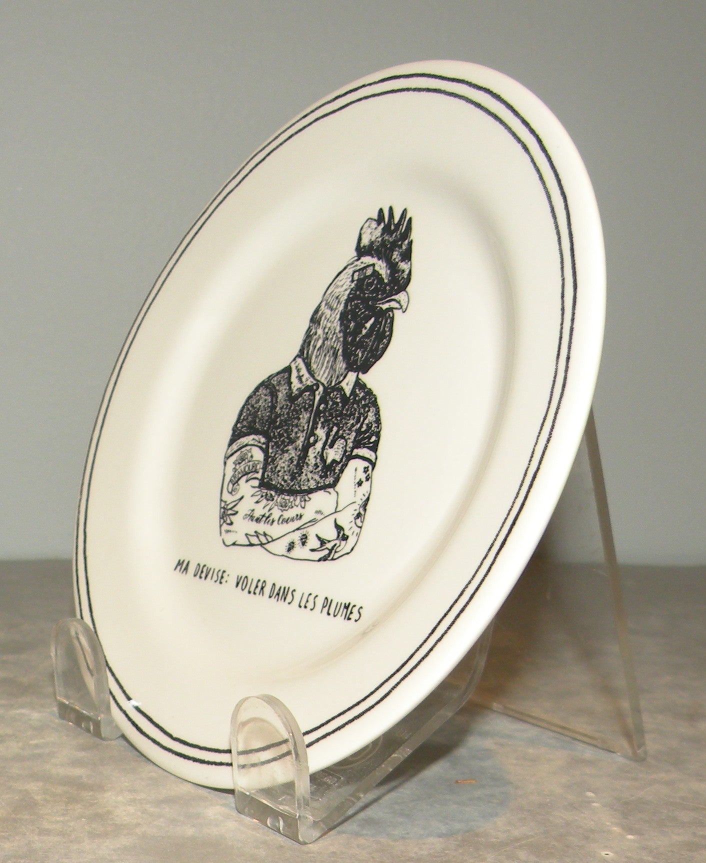 Coaster Coq Le Rugby