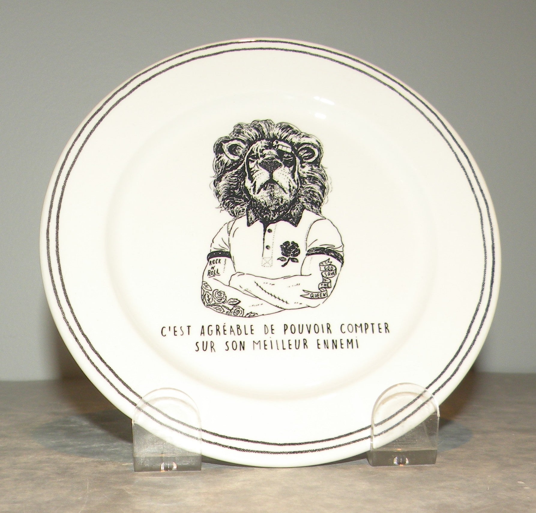 Coaster Lion Le Rugby