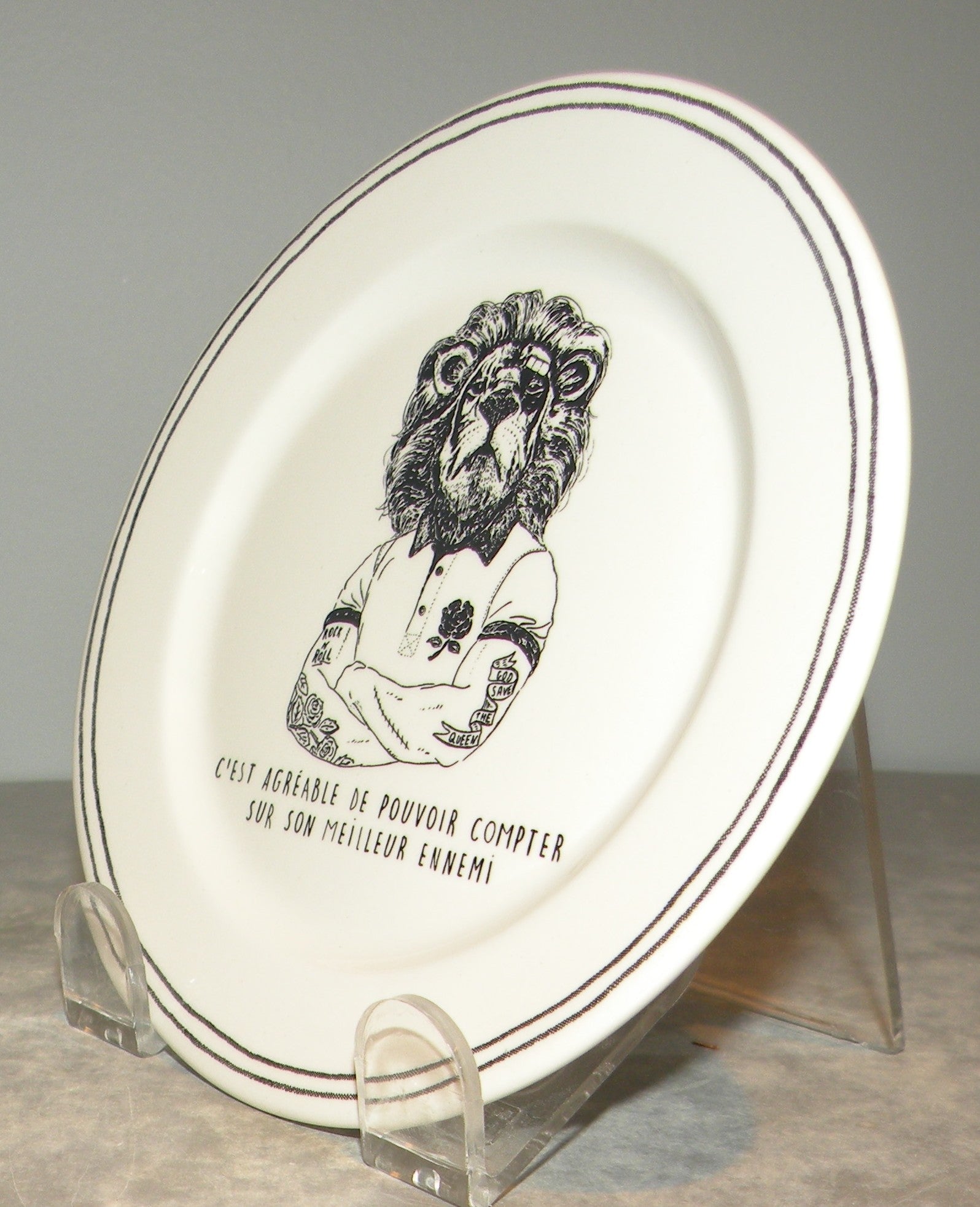 Coaster Lion Le Rugby