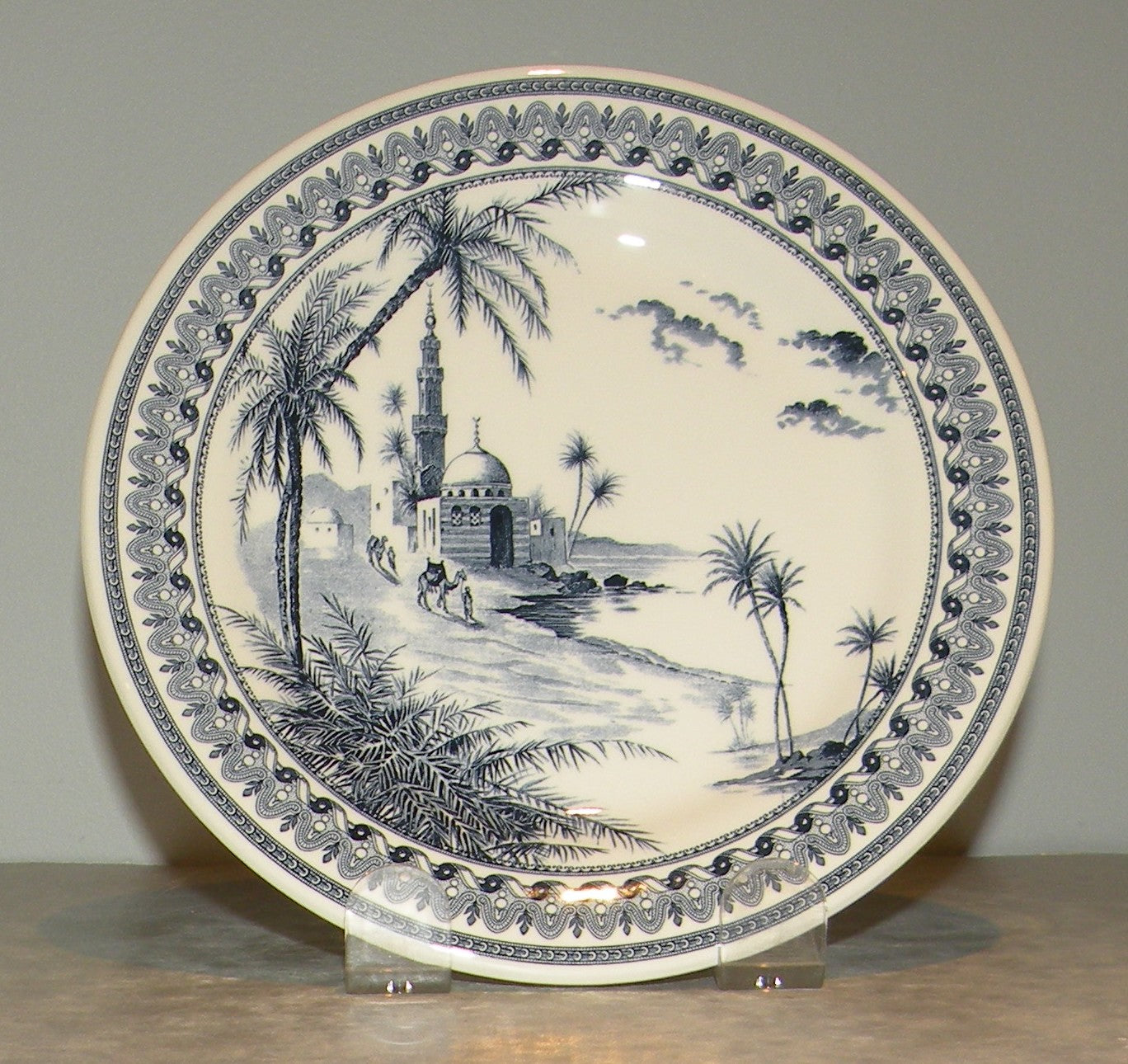 Bread & Butter Plate, Les Depareillees in Blue