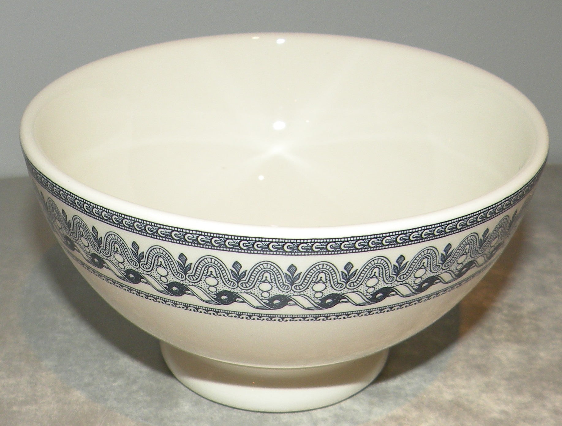 Coffee Bowl, Les Depareillees in Blue