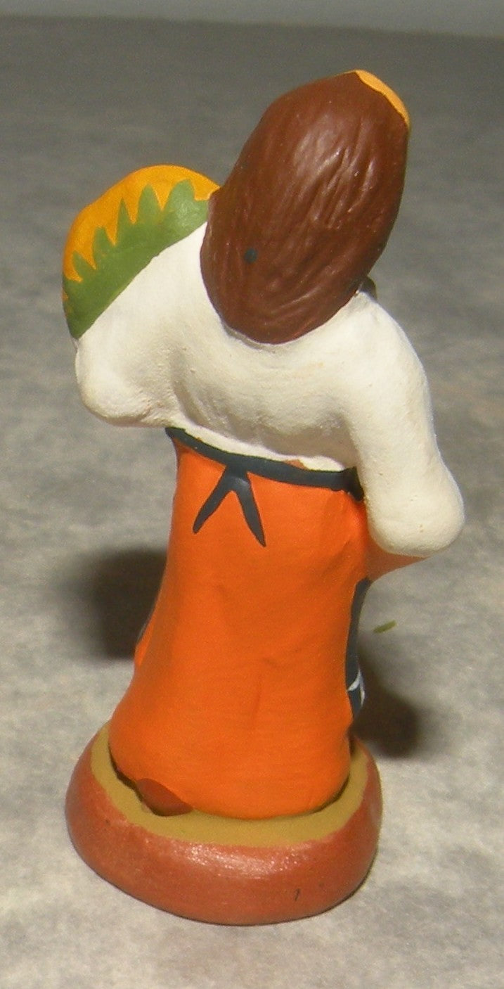 Lady with the sunflower, ( 549 )  Fouque 4 cm