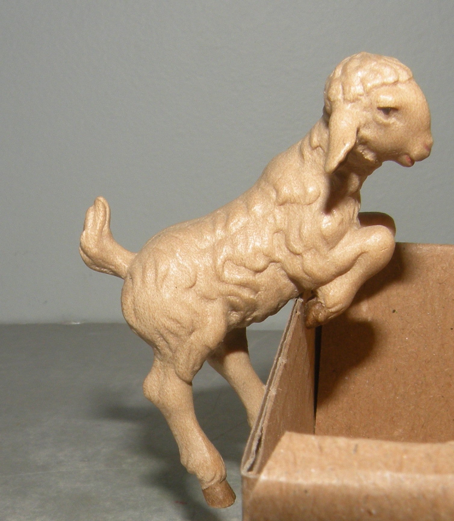 Lamb for Cradle  ( 21283 )   ,  Rustic ZF Finish