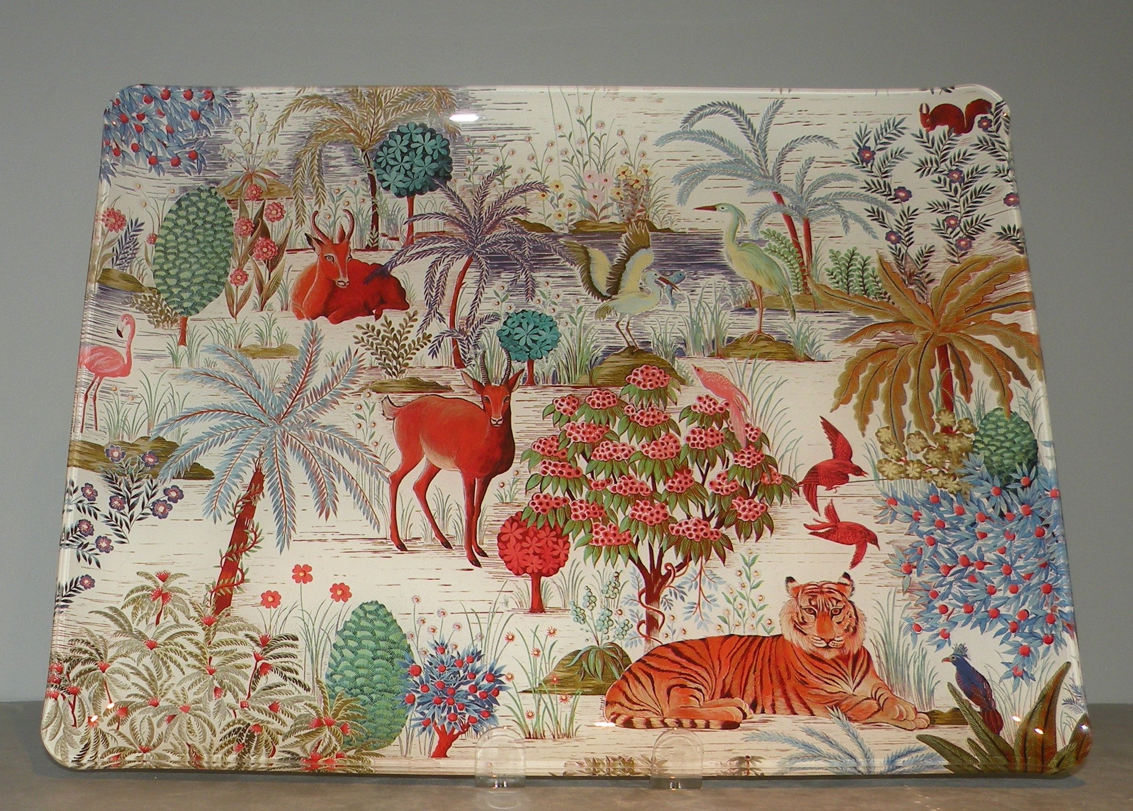 acrylic serving tray small  Le Jardin du Palais