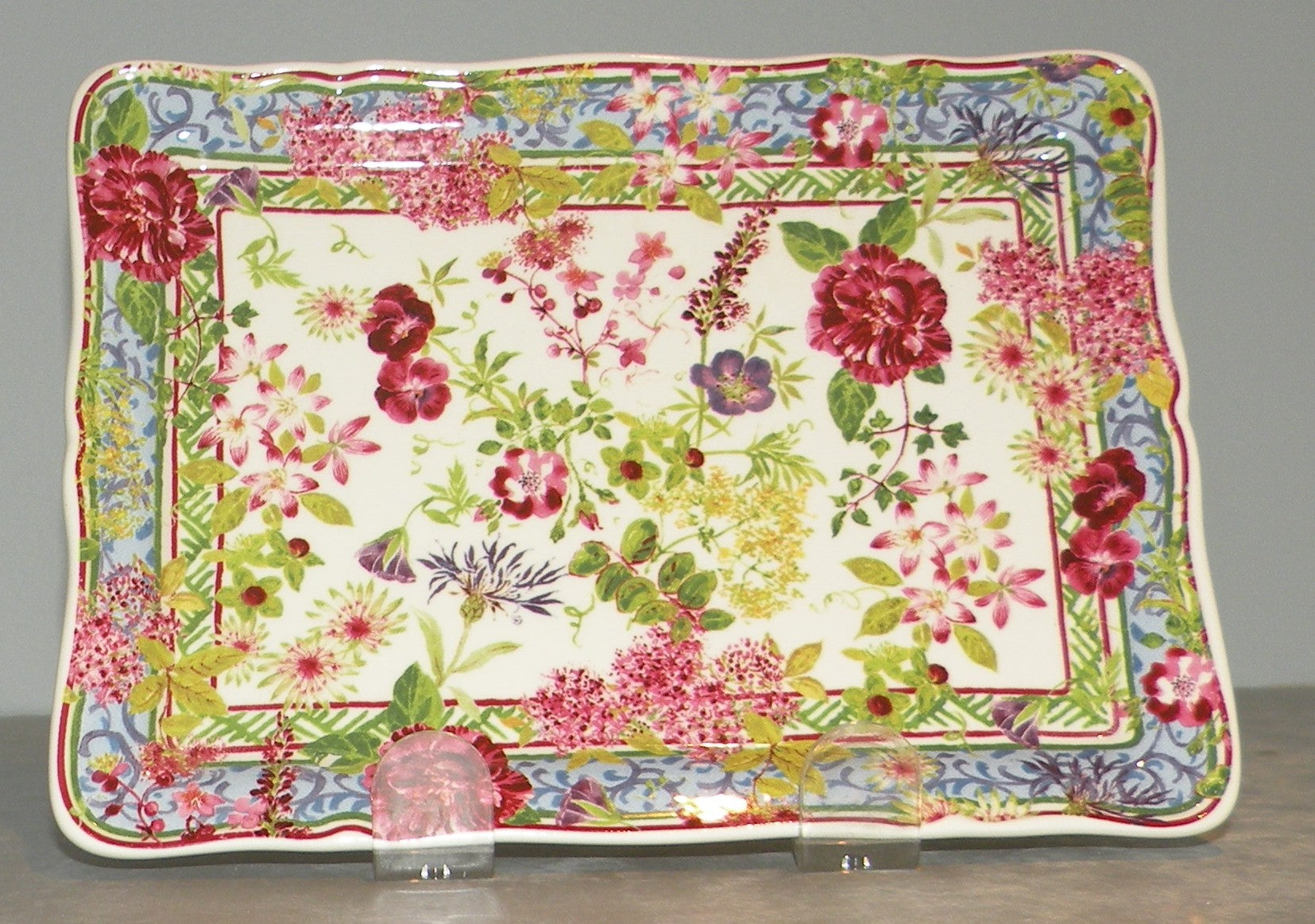 Butter Dish, Millefleurs