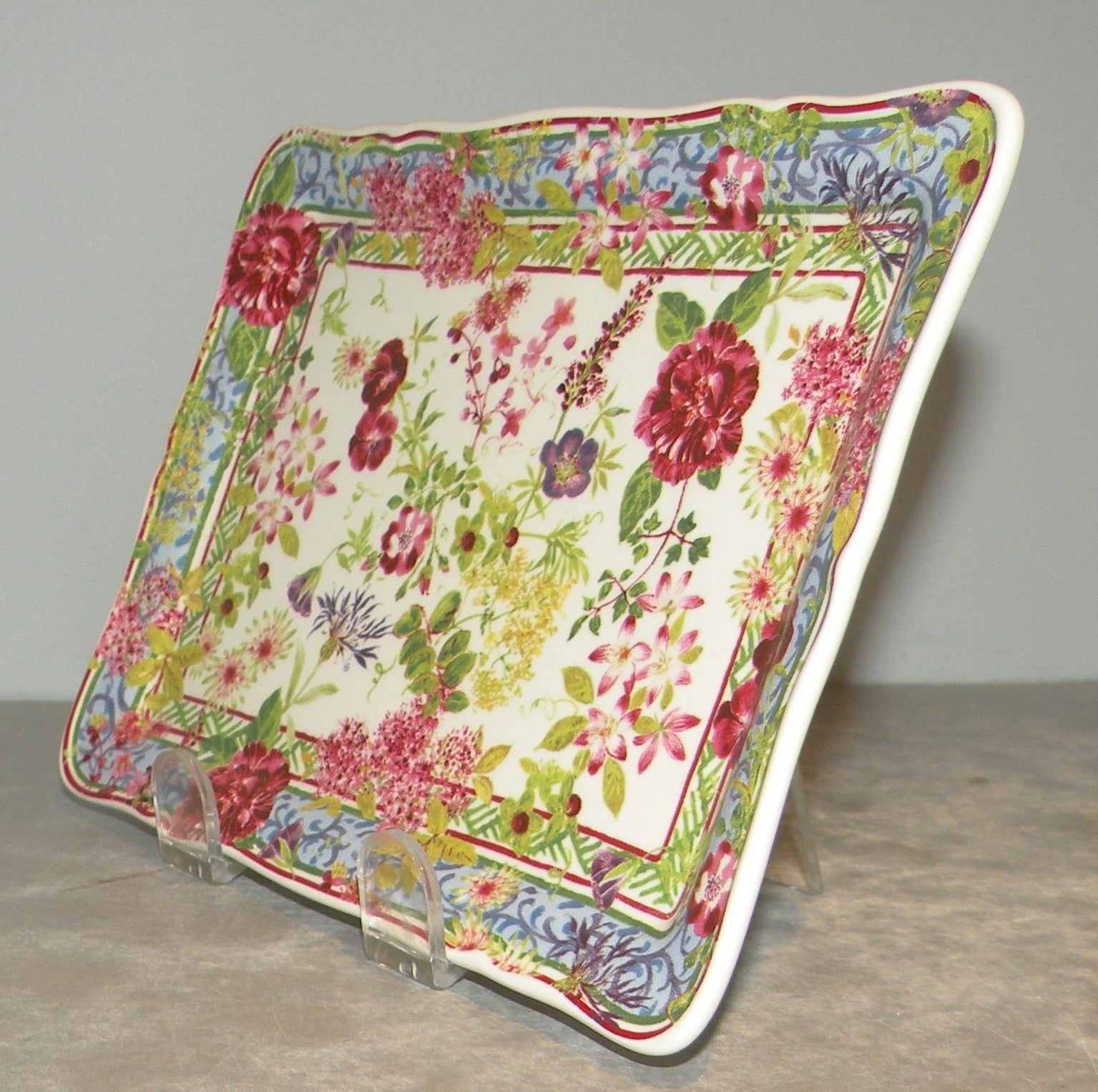 Butter Dish, Millefleurs