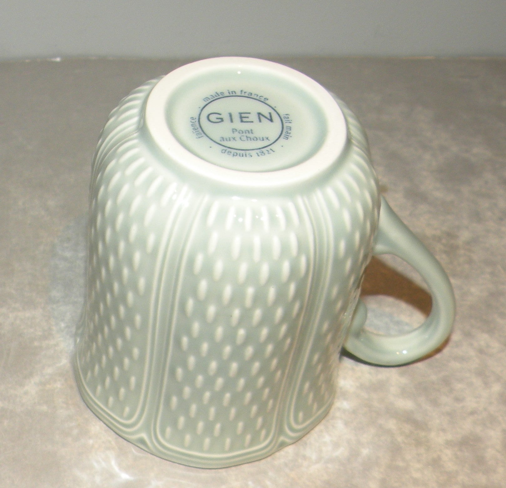 Coffe Mug, Pont Aux Choux Celadon