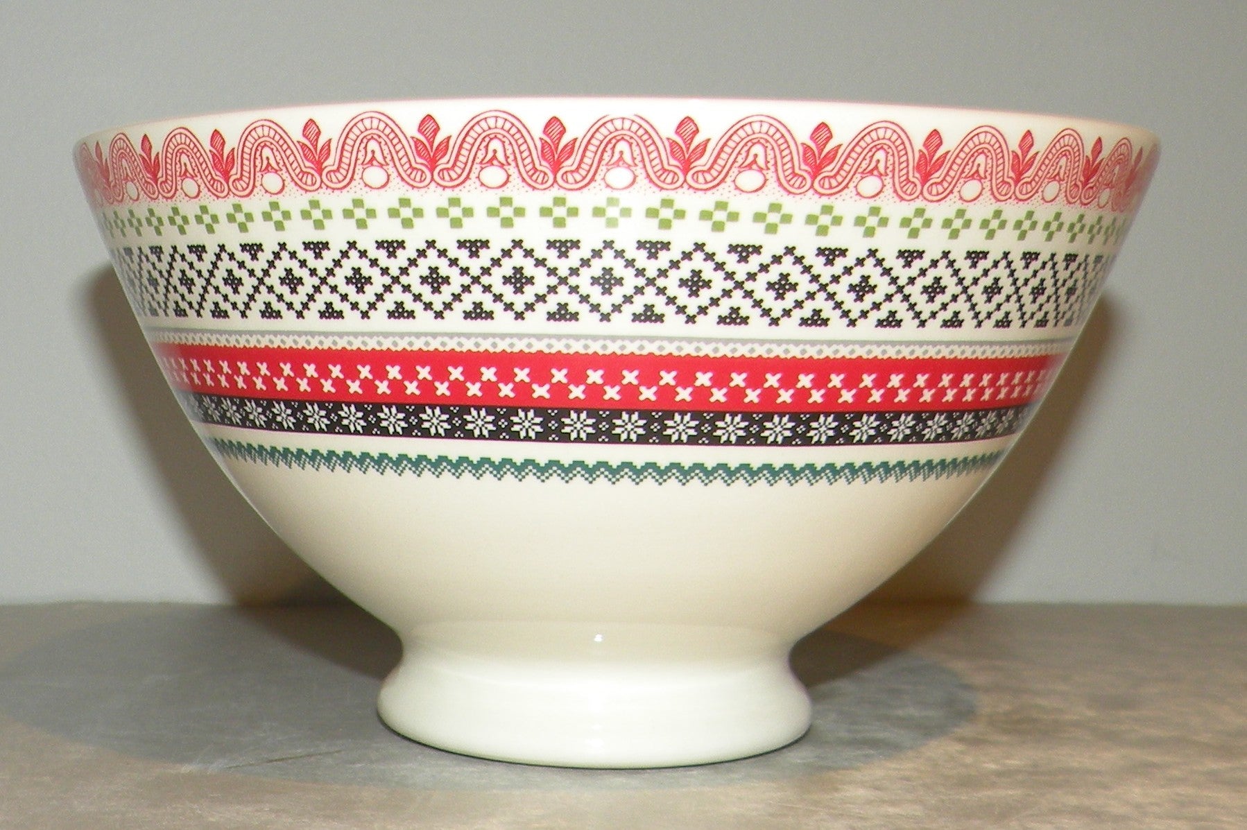 Large Coffee Bowl  Hiver Scandinave