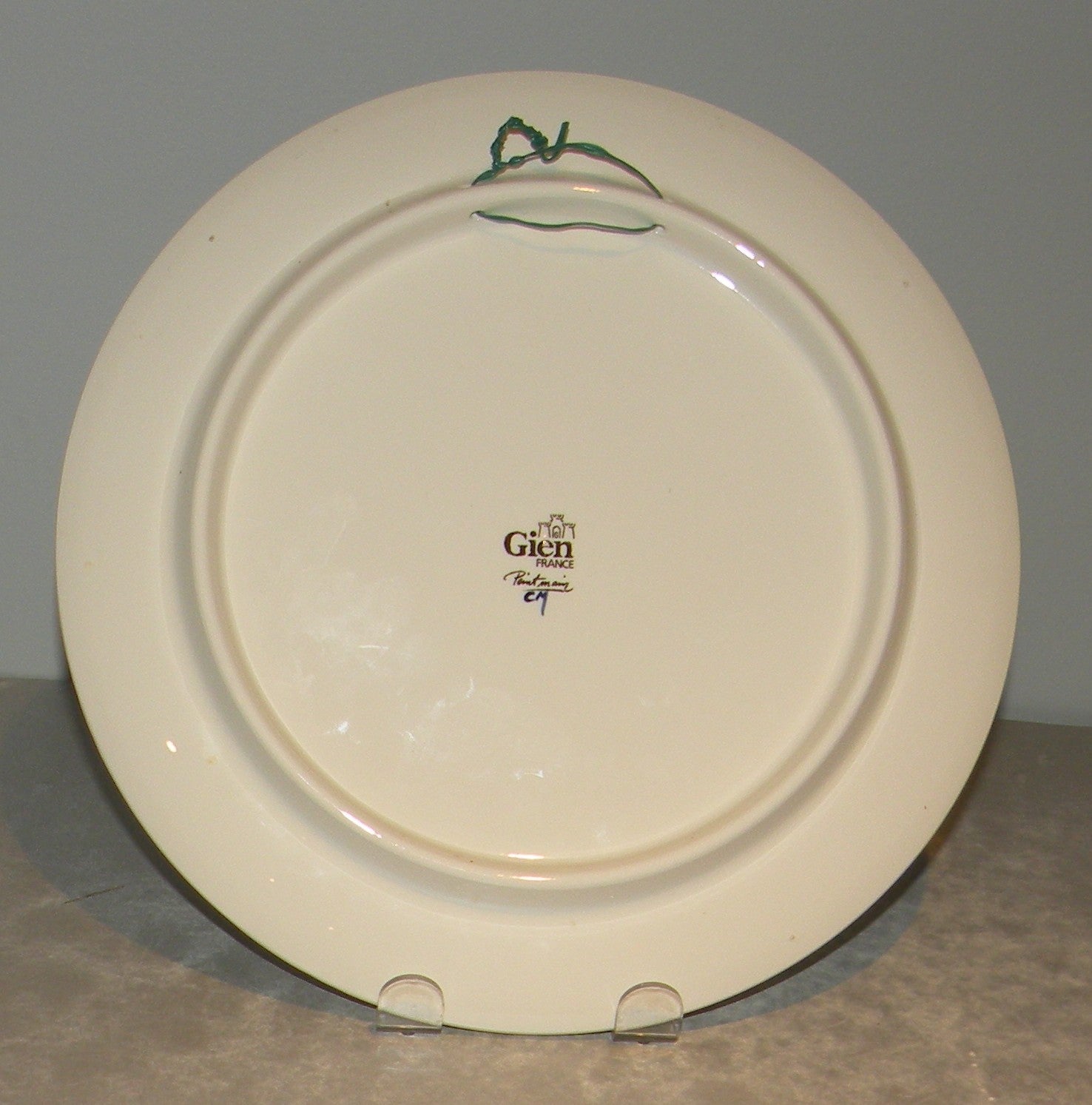 Wall Plate Renaissance Fond Bleu