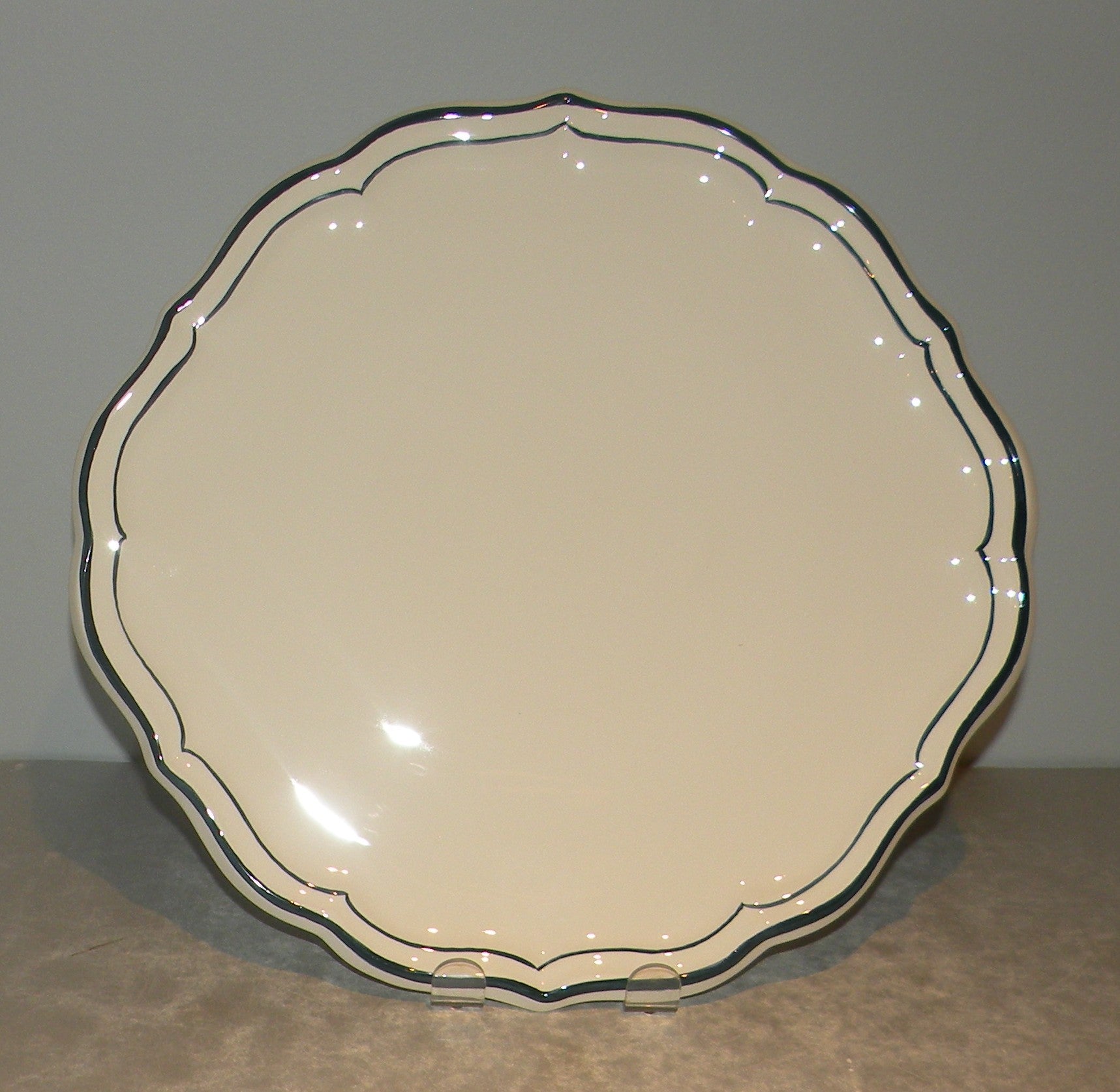 Eared Cake Platter, Filet Acapulco