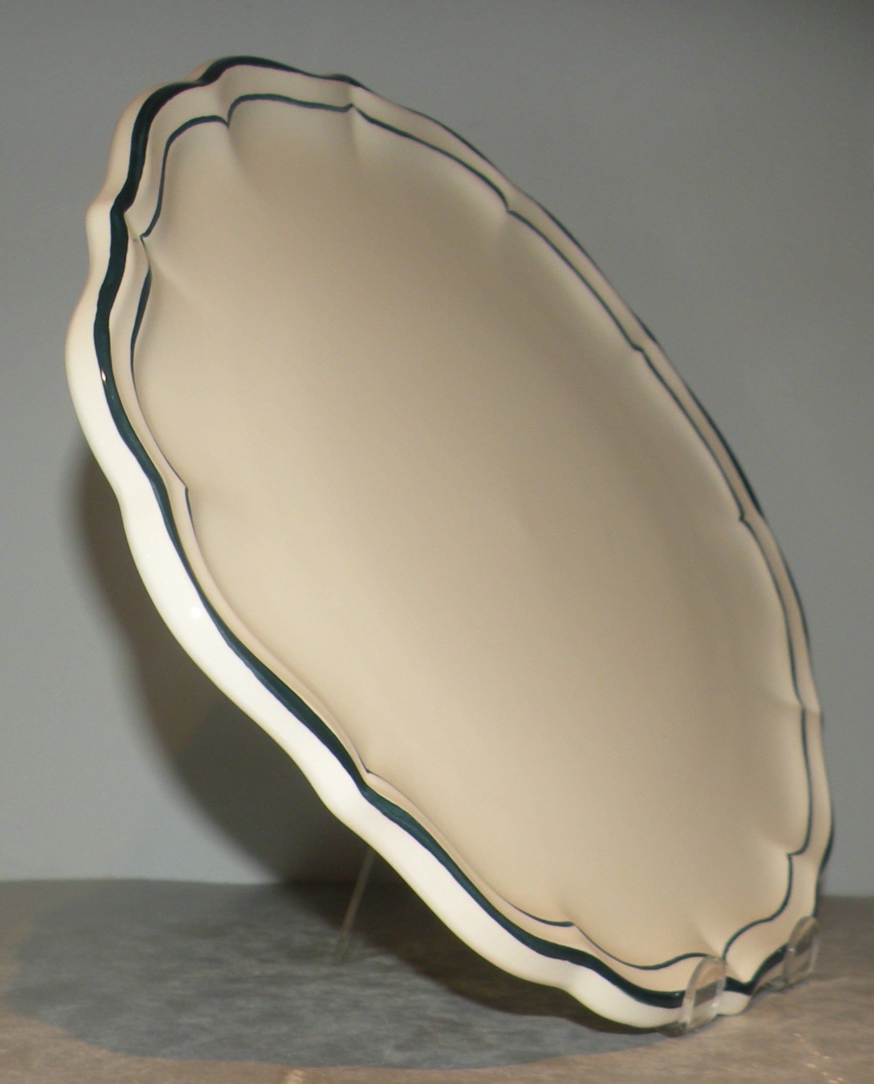 Eared Cake Platter, Filet Acapulco