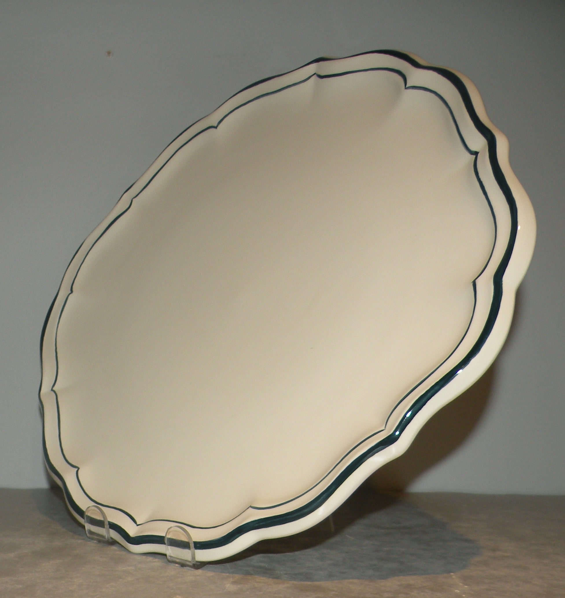 Eared Cake Platter, Filet Acapulco