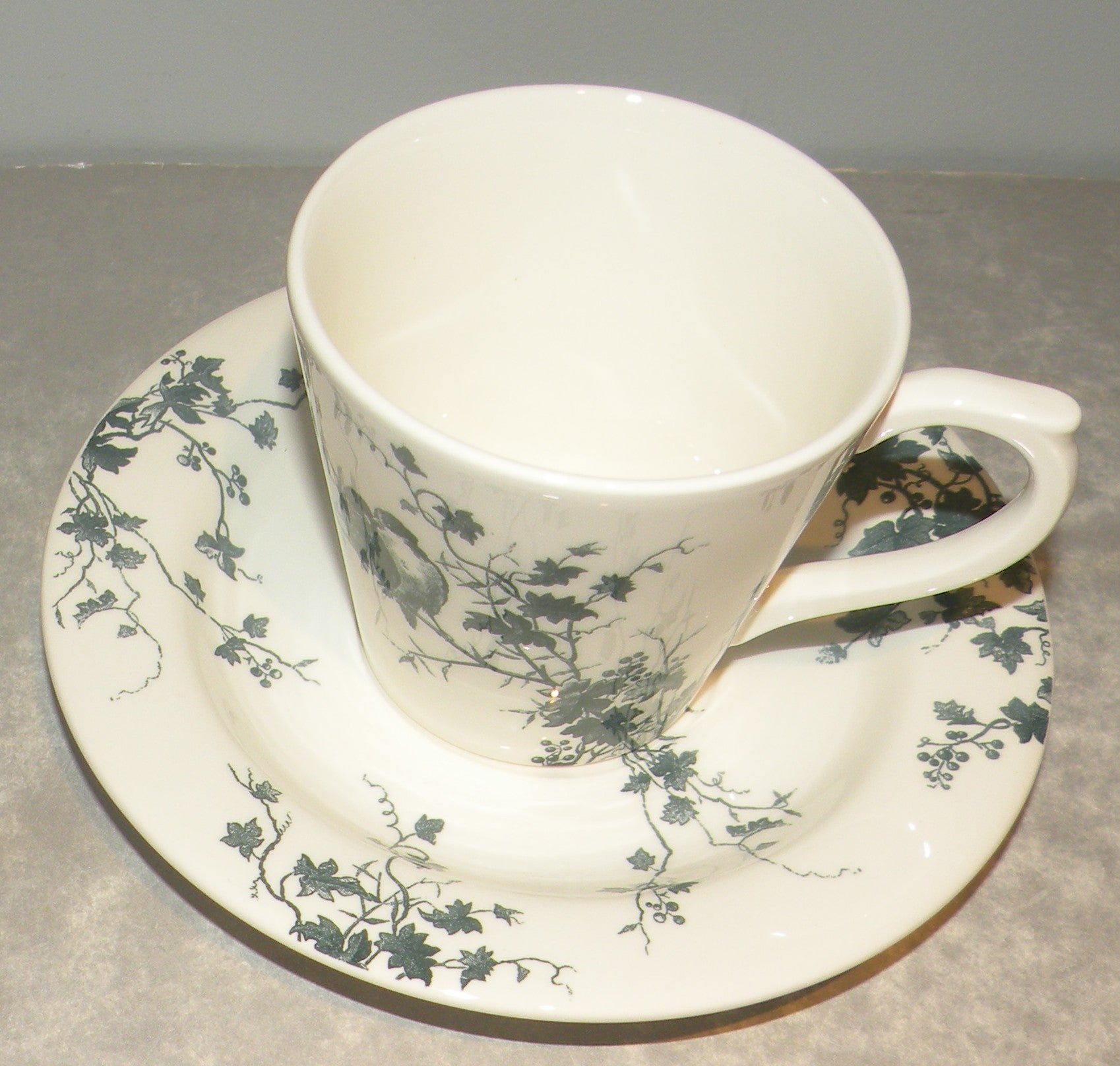 Tea Cup & Saucer  Les Oiseaux