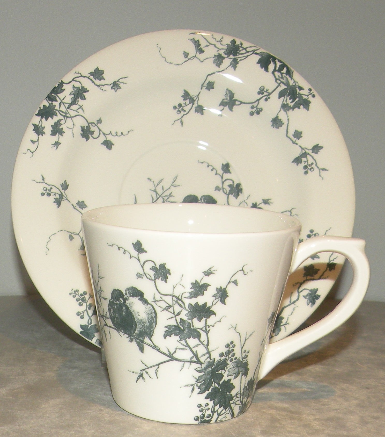 Tea Cup & Saucer  Les Oiseaux