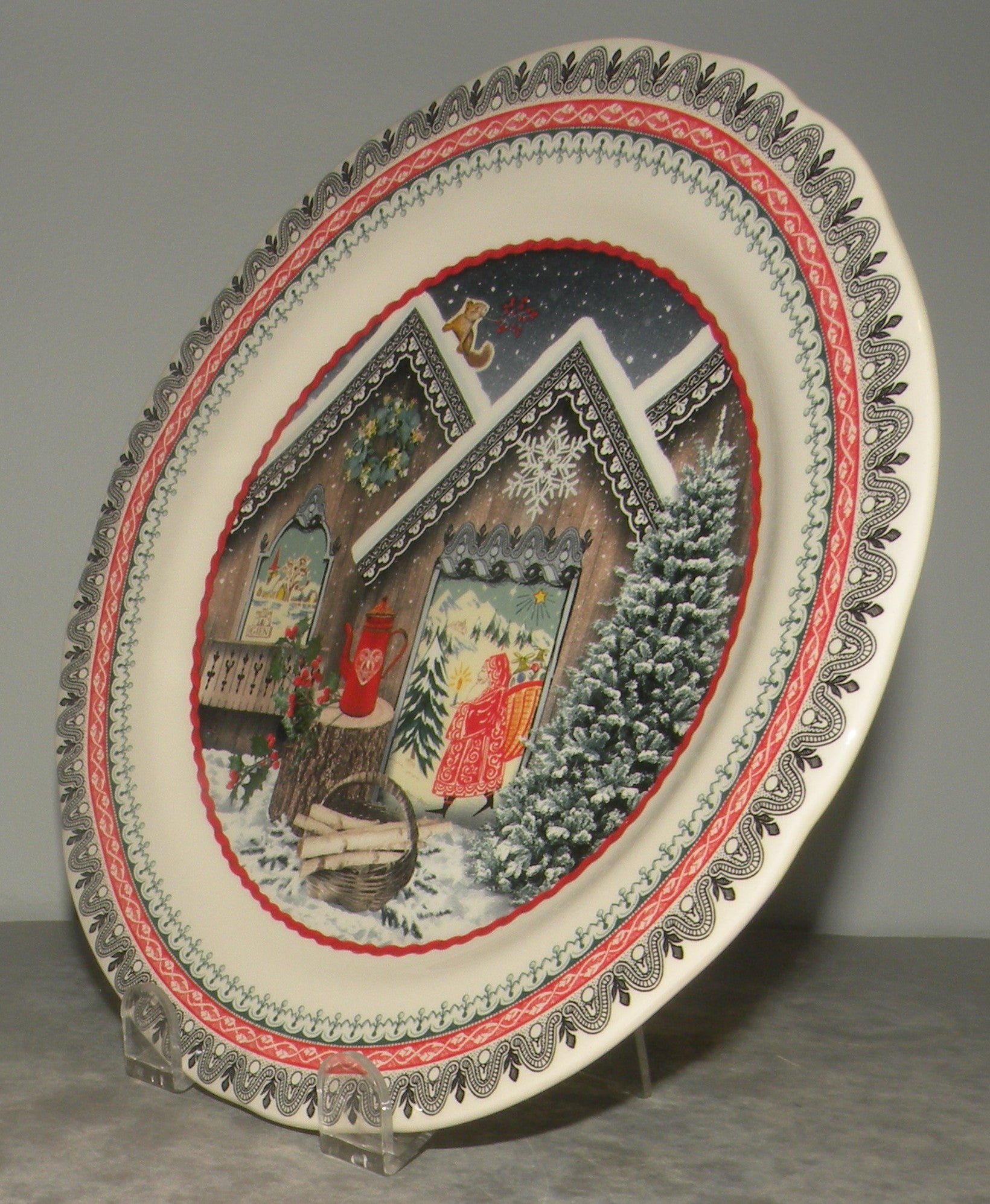 Dessert Plate Noel 2024