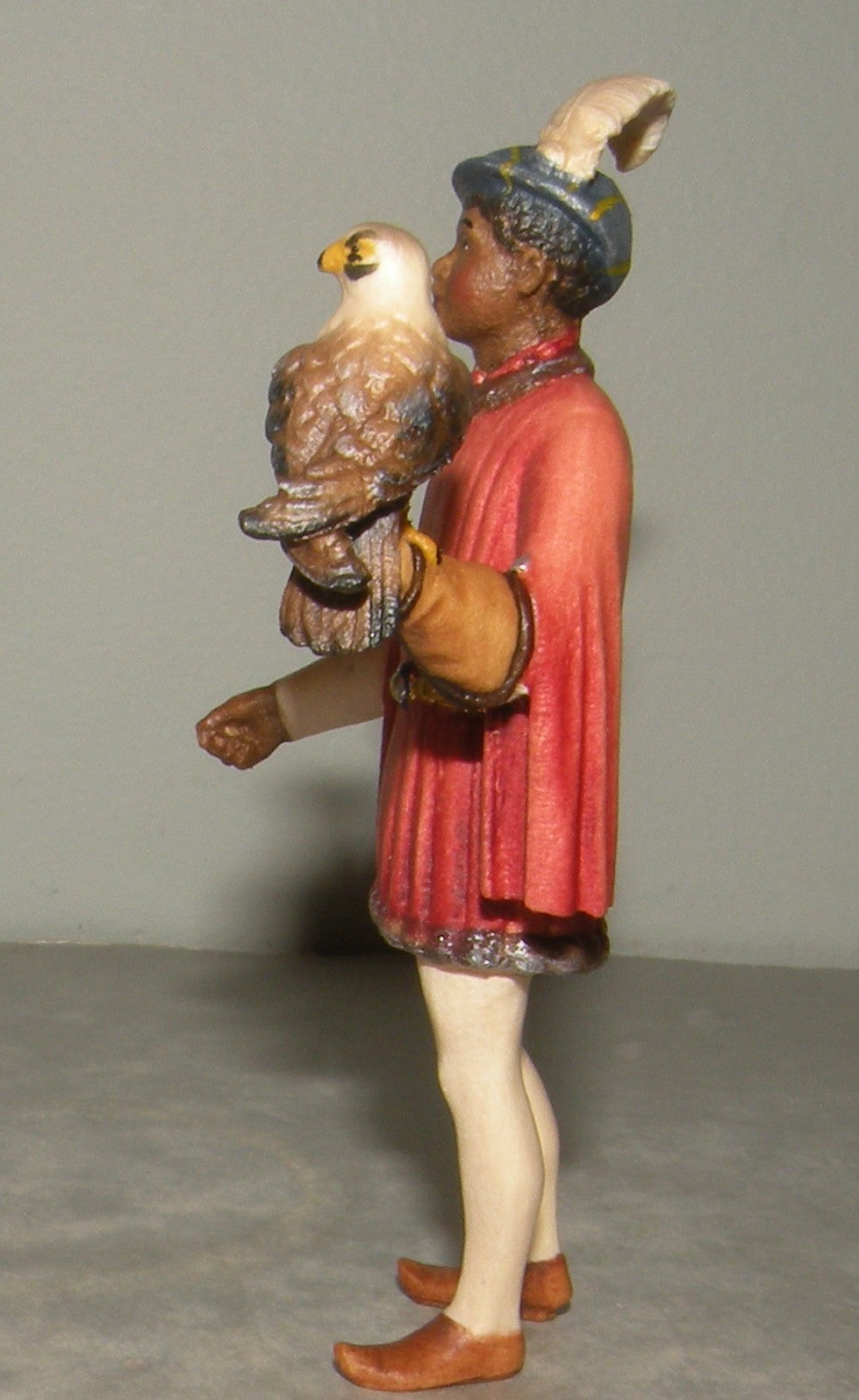 Page with falcon Venetian Nativity