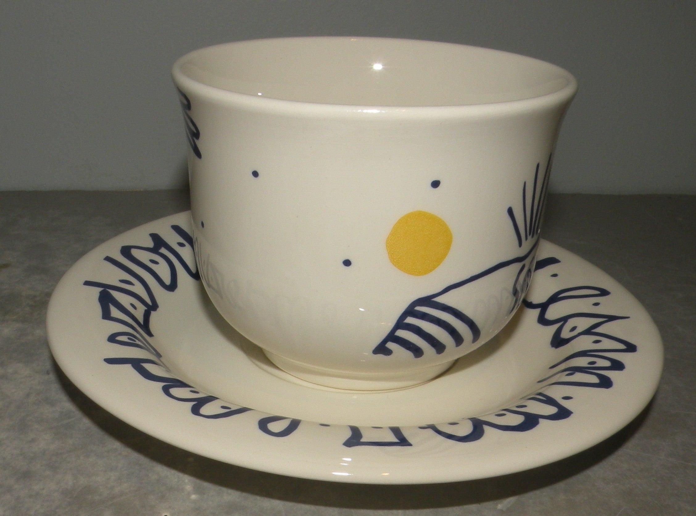 Breakfast Cup & Saucer Archipel Sentimental