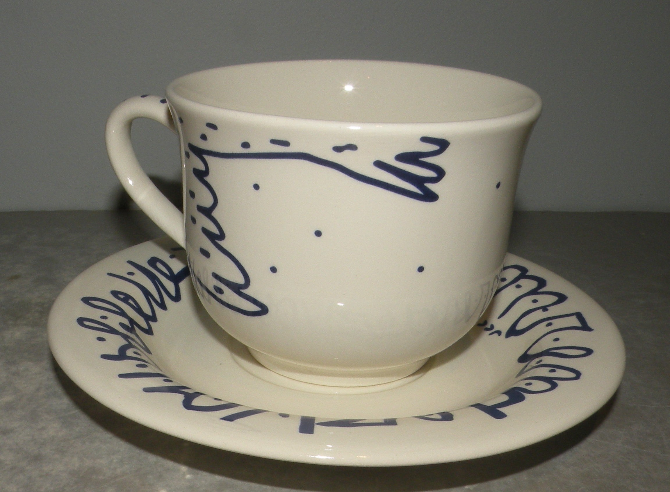 Breakfast Cup & Saucer Archipel Sentimental