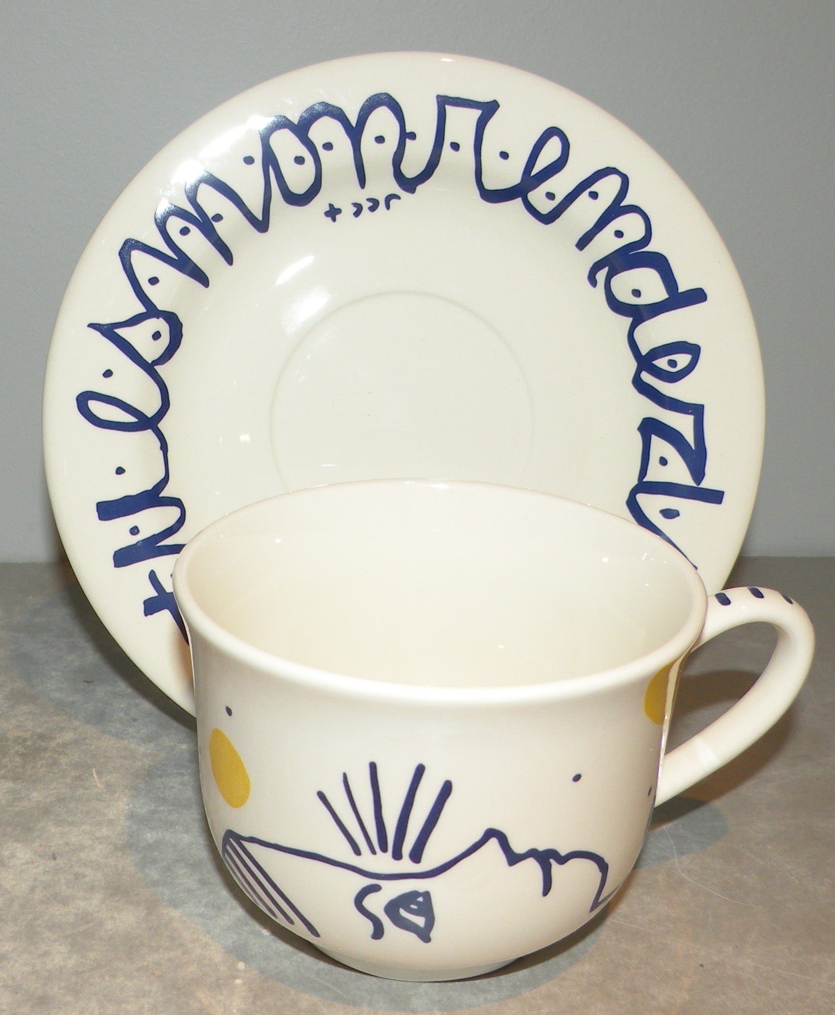 Breakfast Cup & Saucer Archipel Sentimental