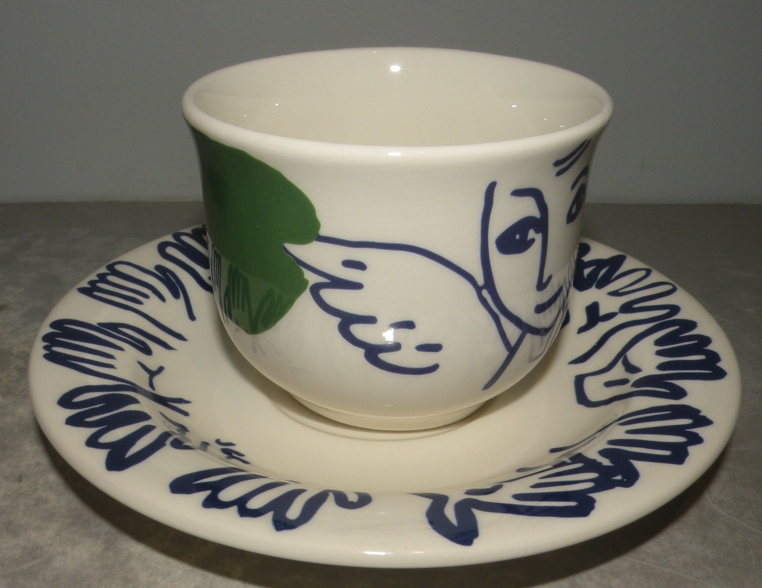 Tea Cup & Saucer Archipel Sentimental