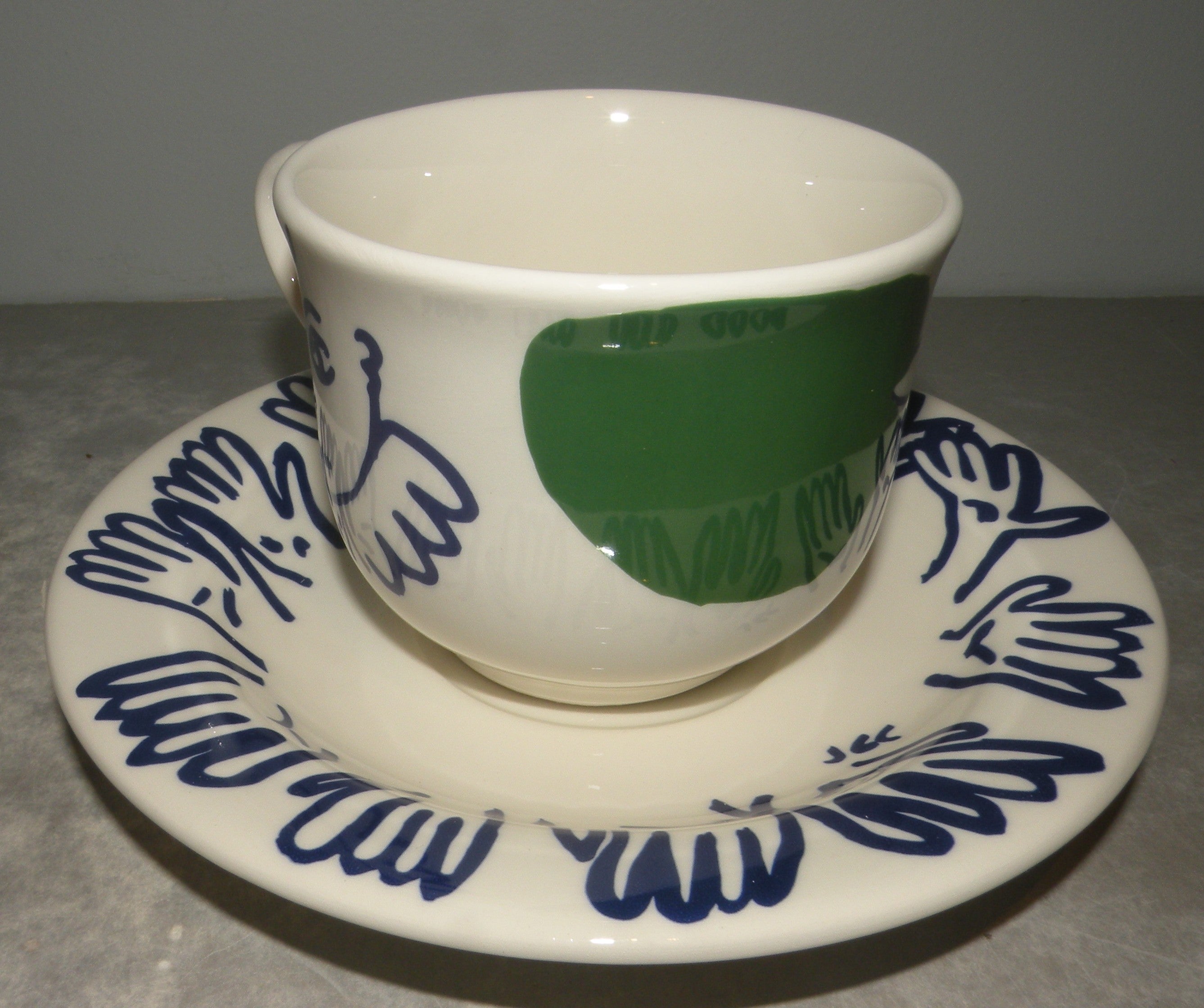 Tea Cup & Saucer Archipel Sentimental