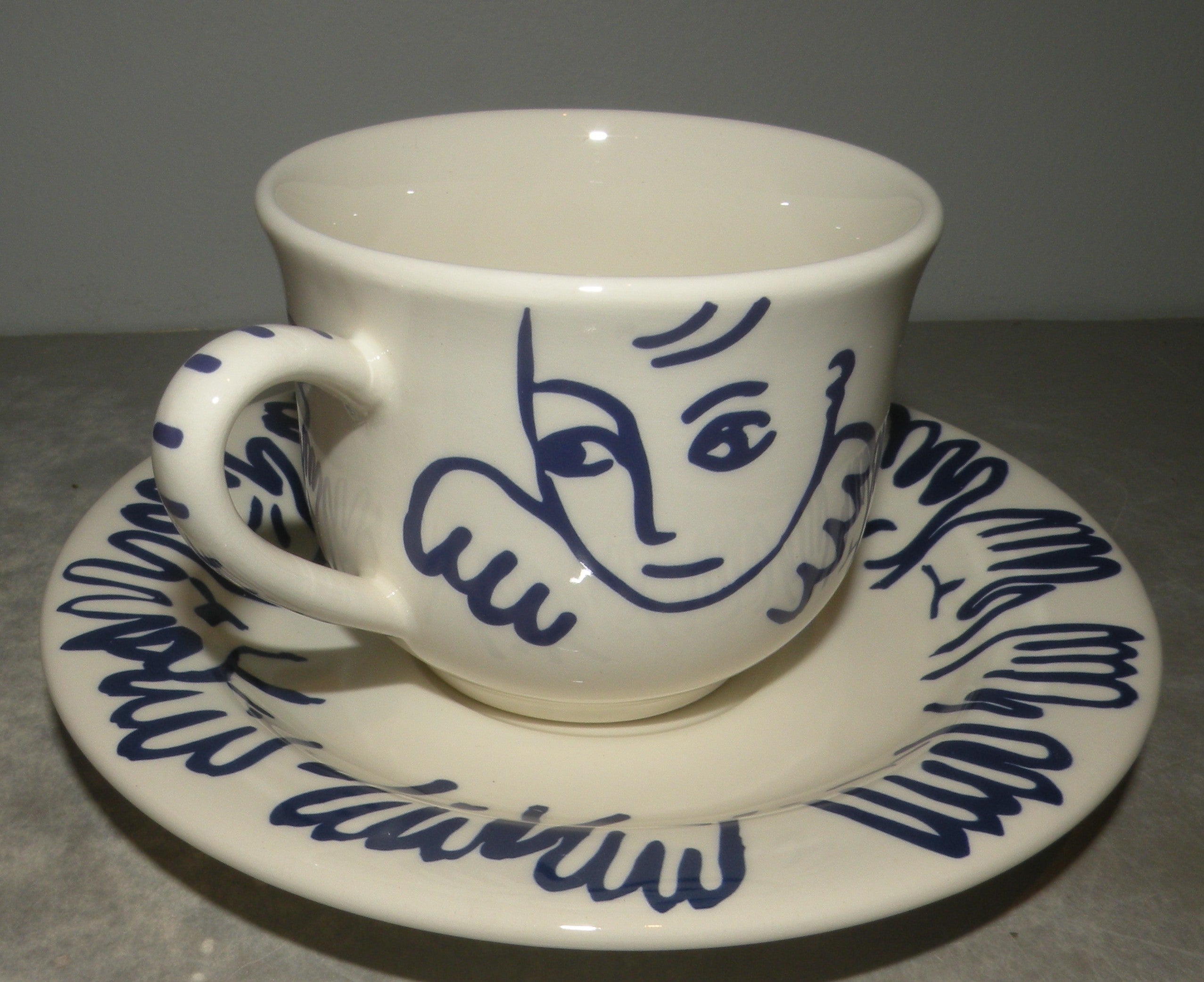 Tea Cup & Saucer Archipel Sentimental