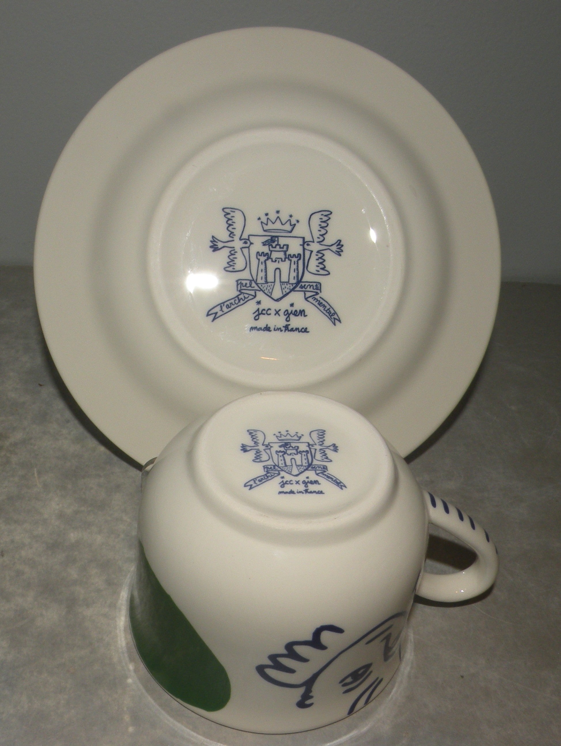 Tea Cup & Saucer Archipel Sentimental